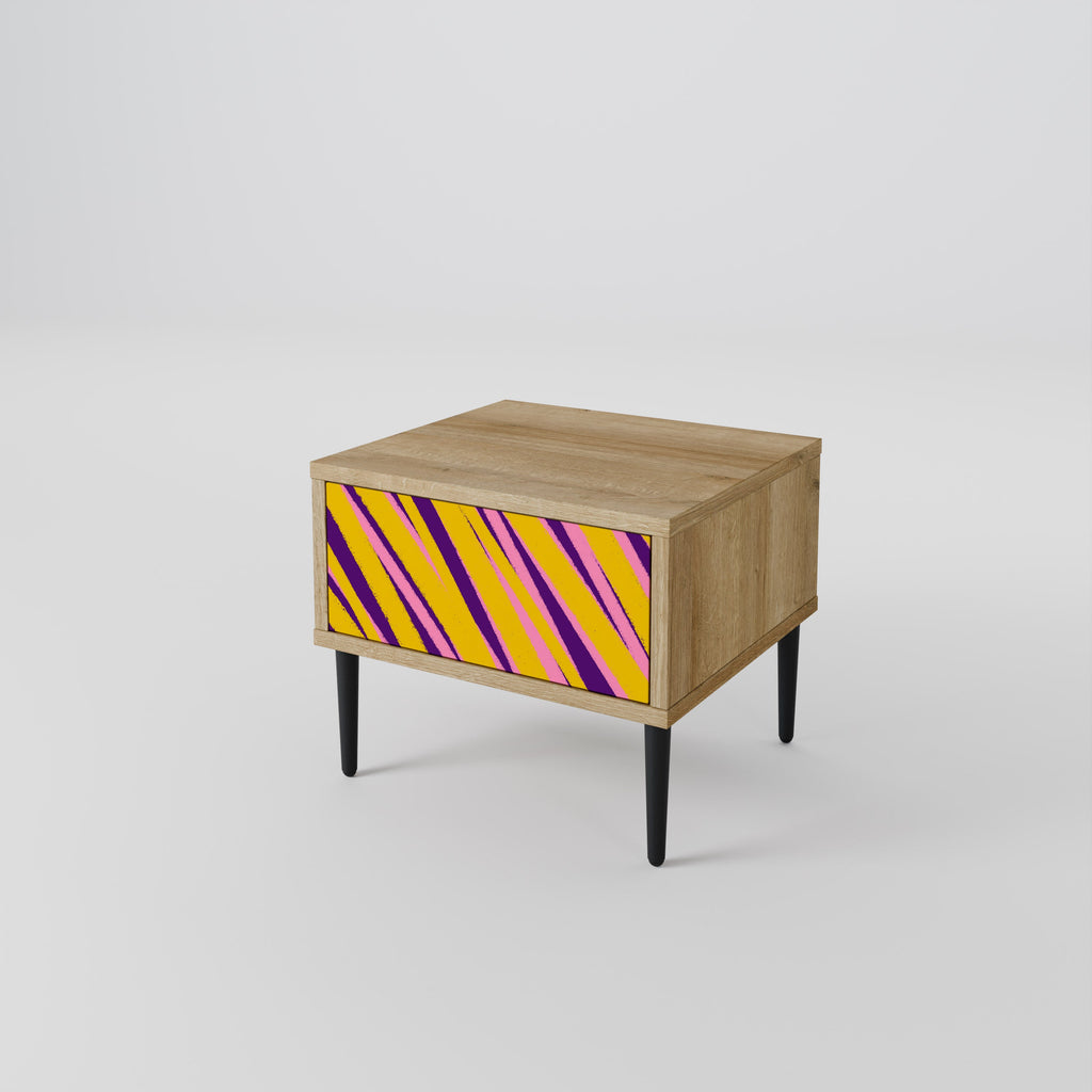 DREAMS COME TRUE Nightstand in Oak Effect