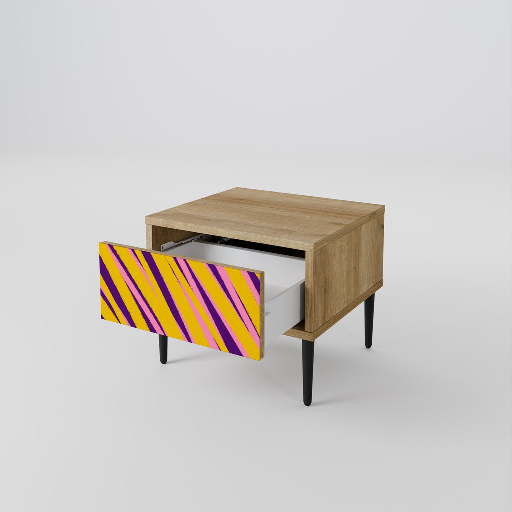 DREAMS COME TRUE Nightstand in Oak Effect