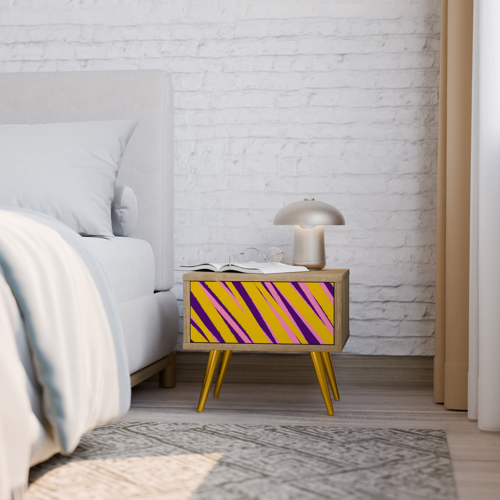 DREAMS COME TRUE Nightstand in Oak Effect