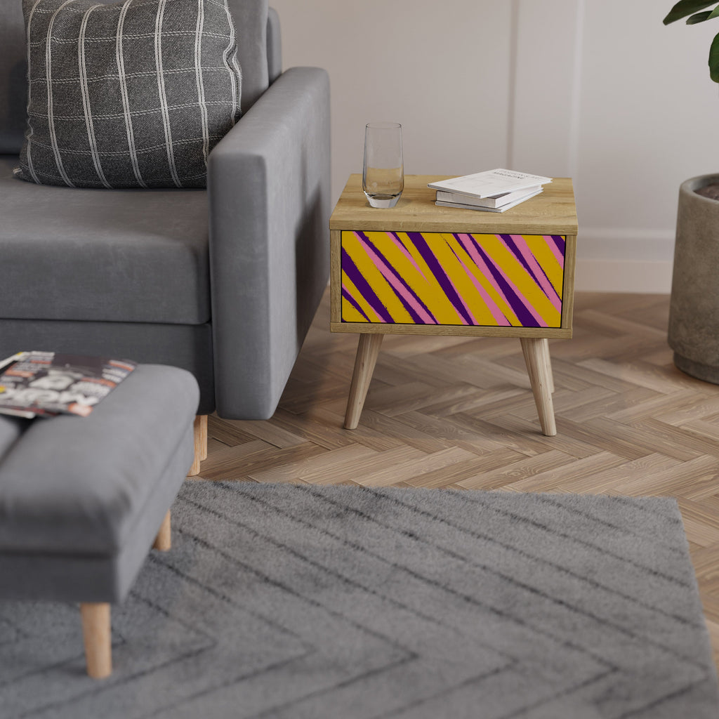 DREAMS COME TRUE Nightstand in Oak Effect