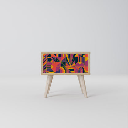 ELECTRIC PATTERNS Nightstand