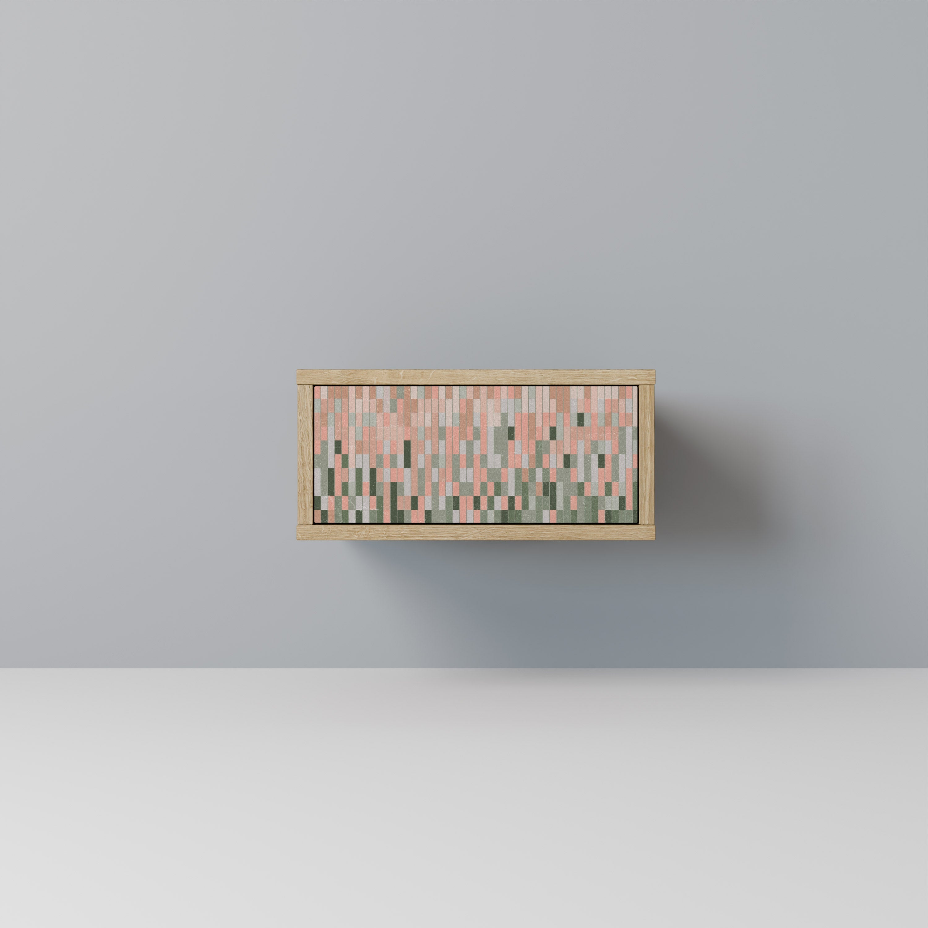 BUILDING THE FUTURE Nightstand in Oak Effect