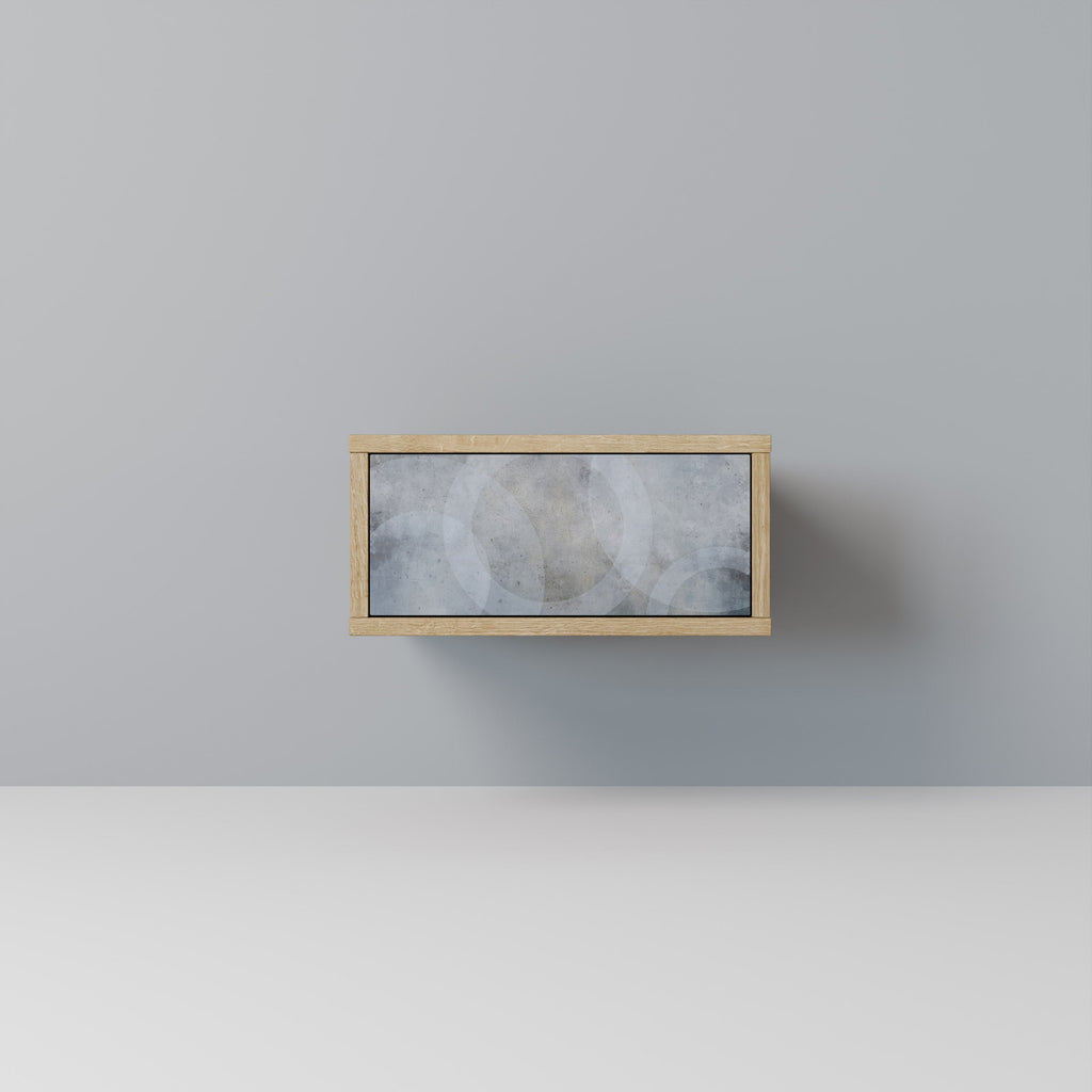 MUTED ARC Nightstand in Oak Effect