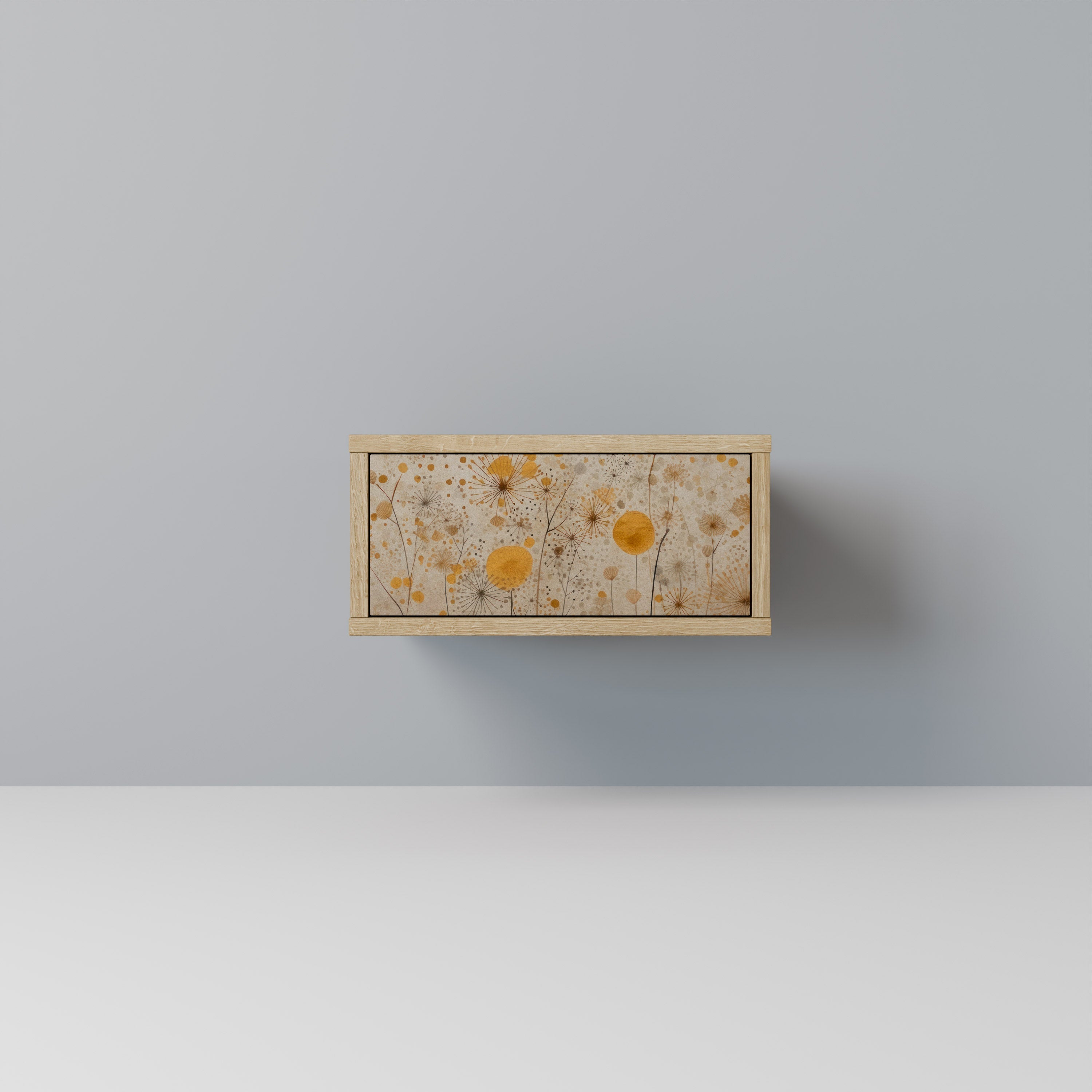 MORNING GLADE Nightstand in Oak Effect