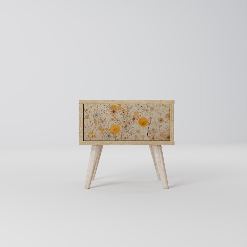 MORNING GLADE Nightstand in Oak Effect