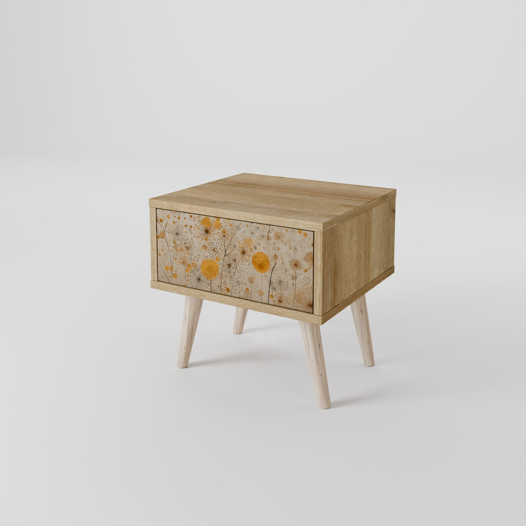 MORNING GLADE Nightstand in Oak Effect