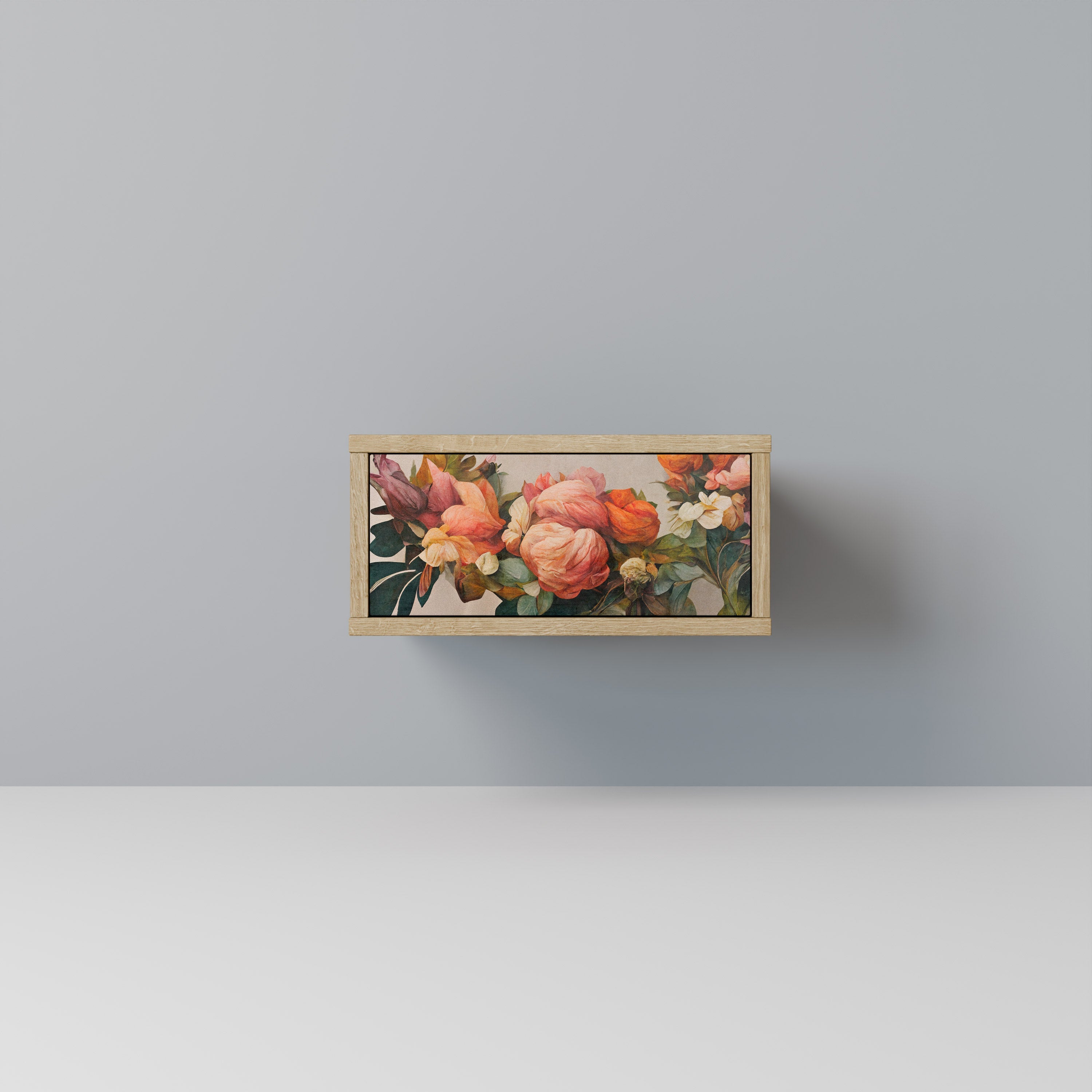 Table de chevet STYLISH BEAUTY effet chêne