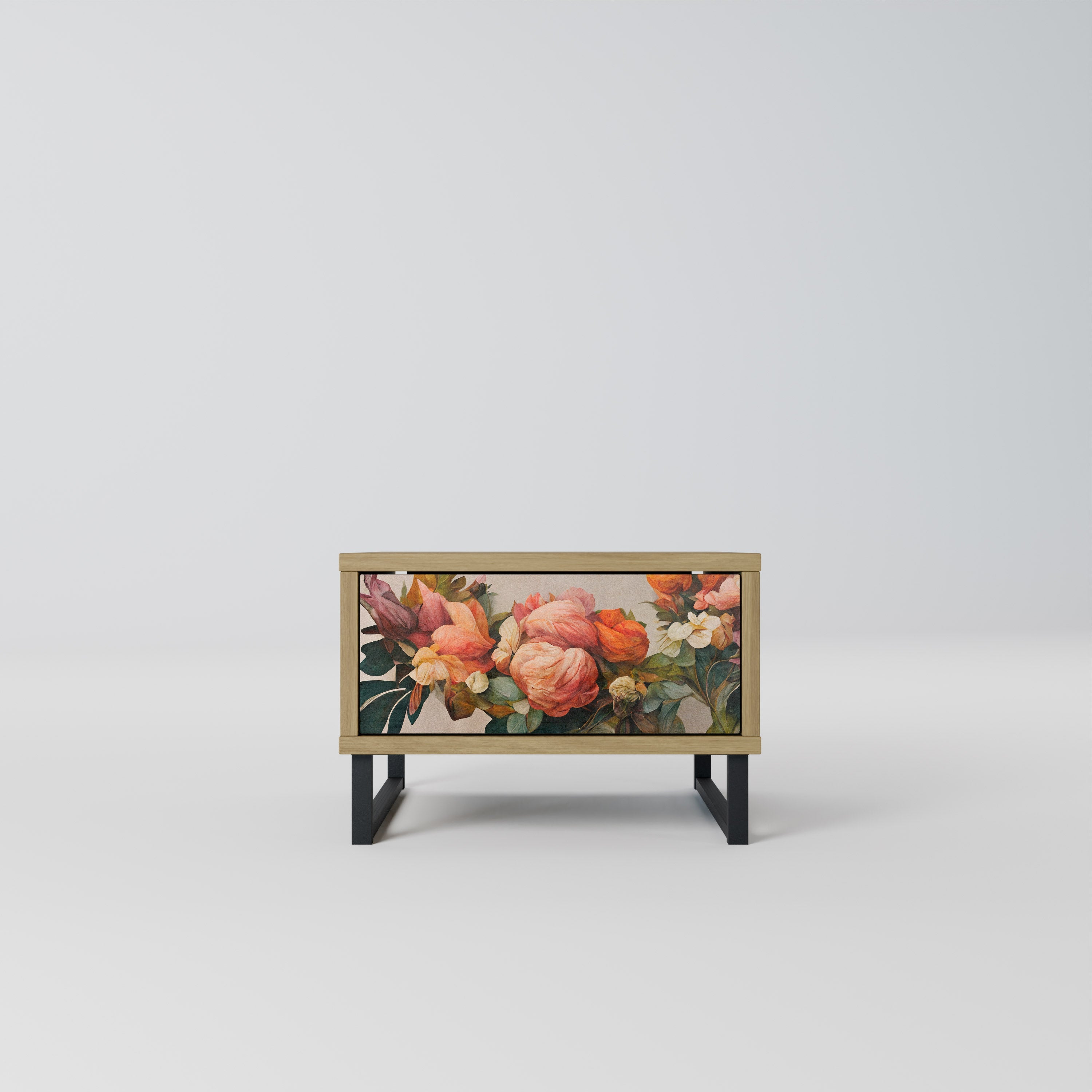 Table de chevet STYLISH BEAUTY effet chêne