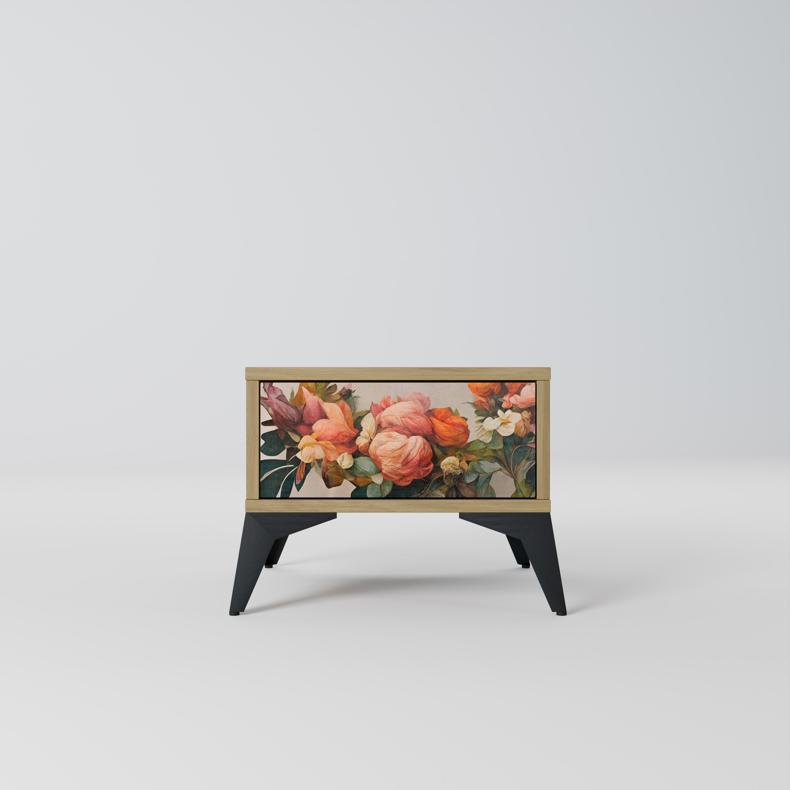 Table de chevet STYLISH BEAUTY effet chêne