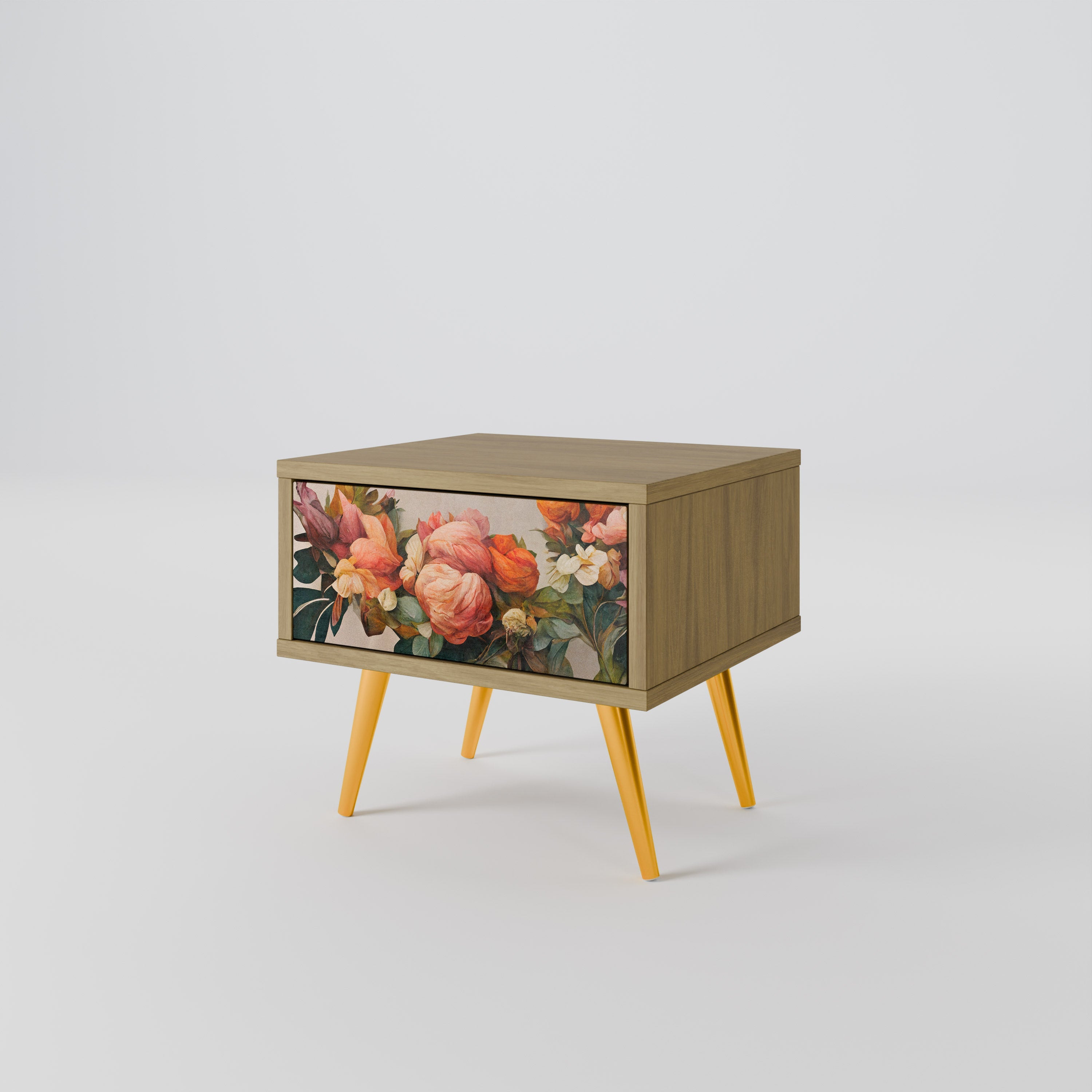 Table de chevet STYLISH BEAUTY effet chêne