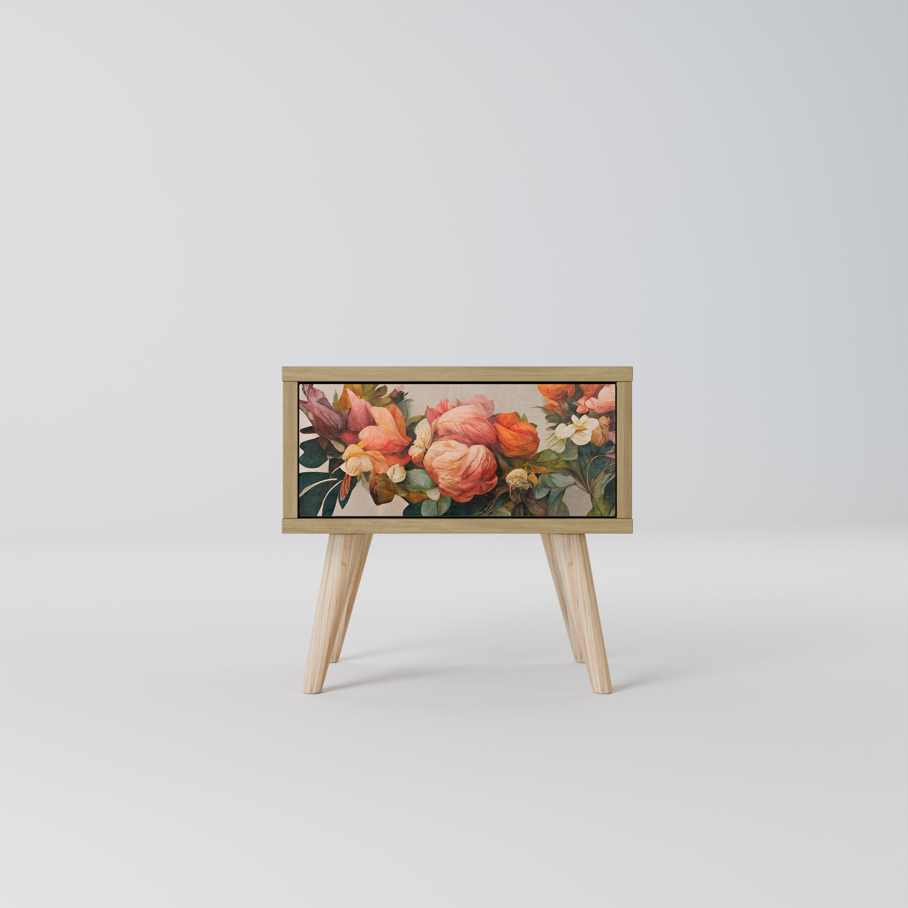 Table de chevet STYLISH BEAUTY effet chêne