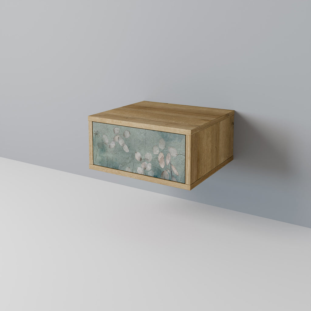 NIGHT LADY Nightstand in Oak Effect