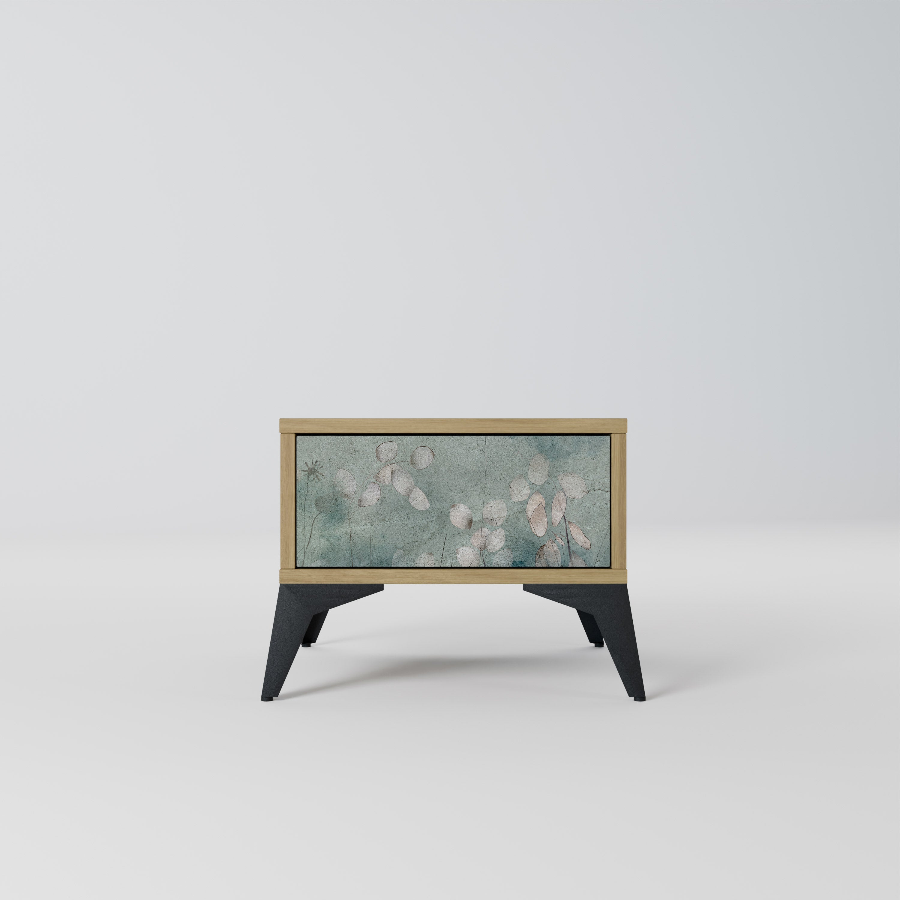 Table de chevet NIGHT LADY effet chêne