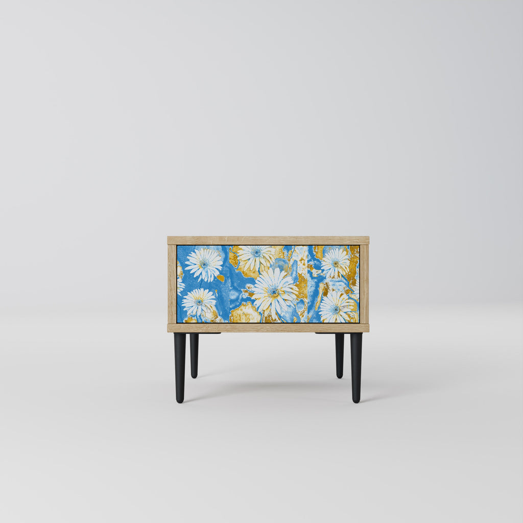 DAISY LUXE Nightstand in Oak Effect