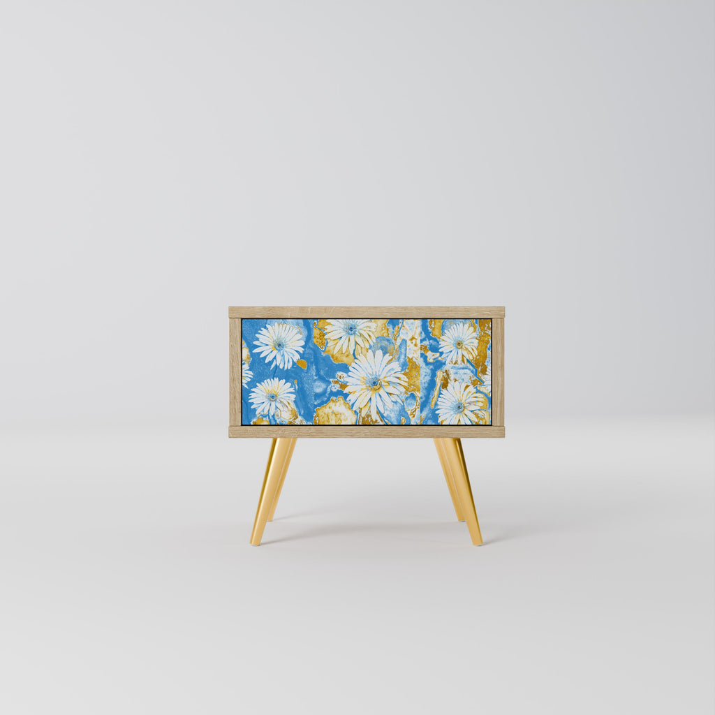 DAISY LUXE Nightstand in Oak Effect