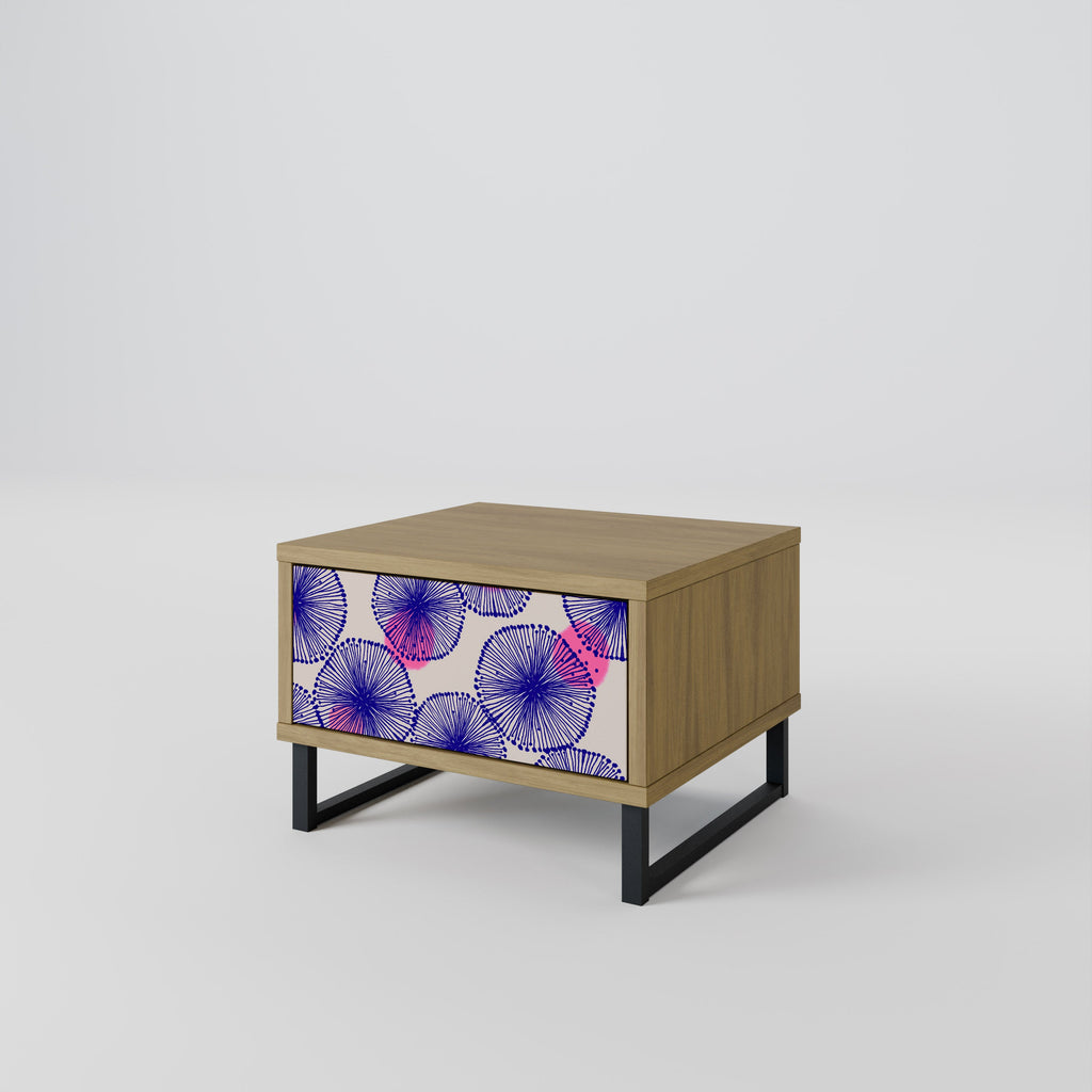 MAGIC NATURE Nightstand in Oak Effect