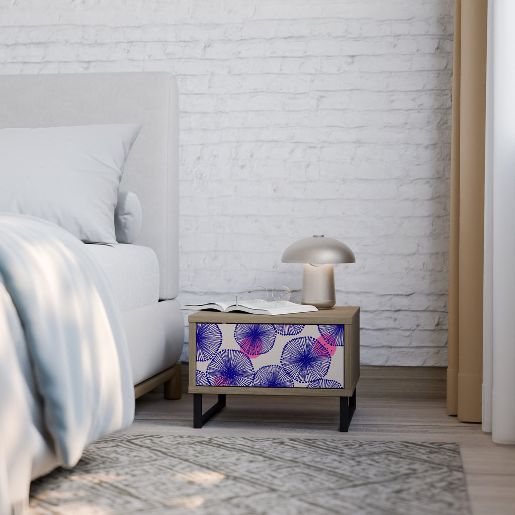 MAGIC NATURE Nightstand in Oak Effect