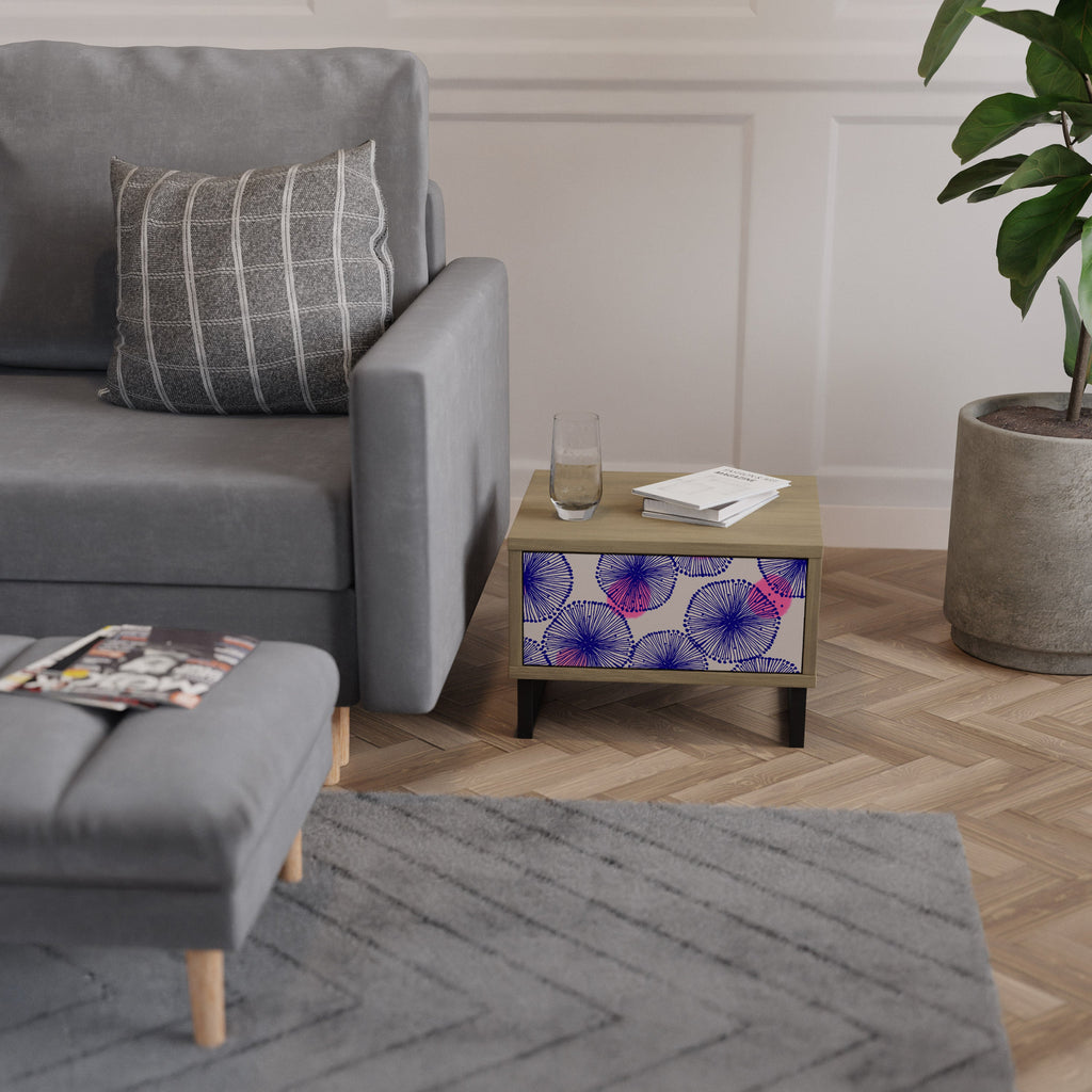 MAGIC NATURE Nightstand in Oak Effect