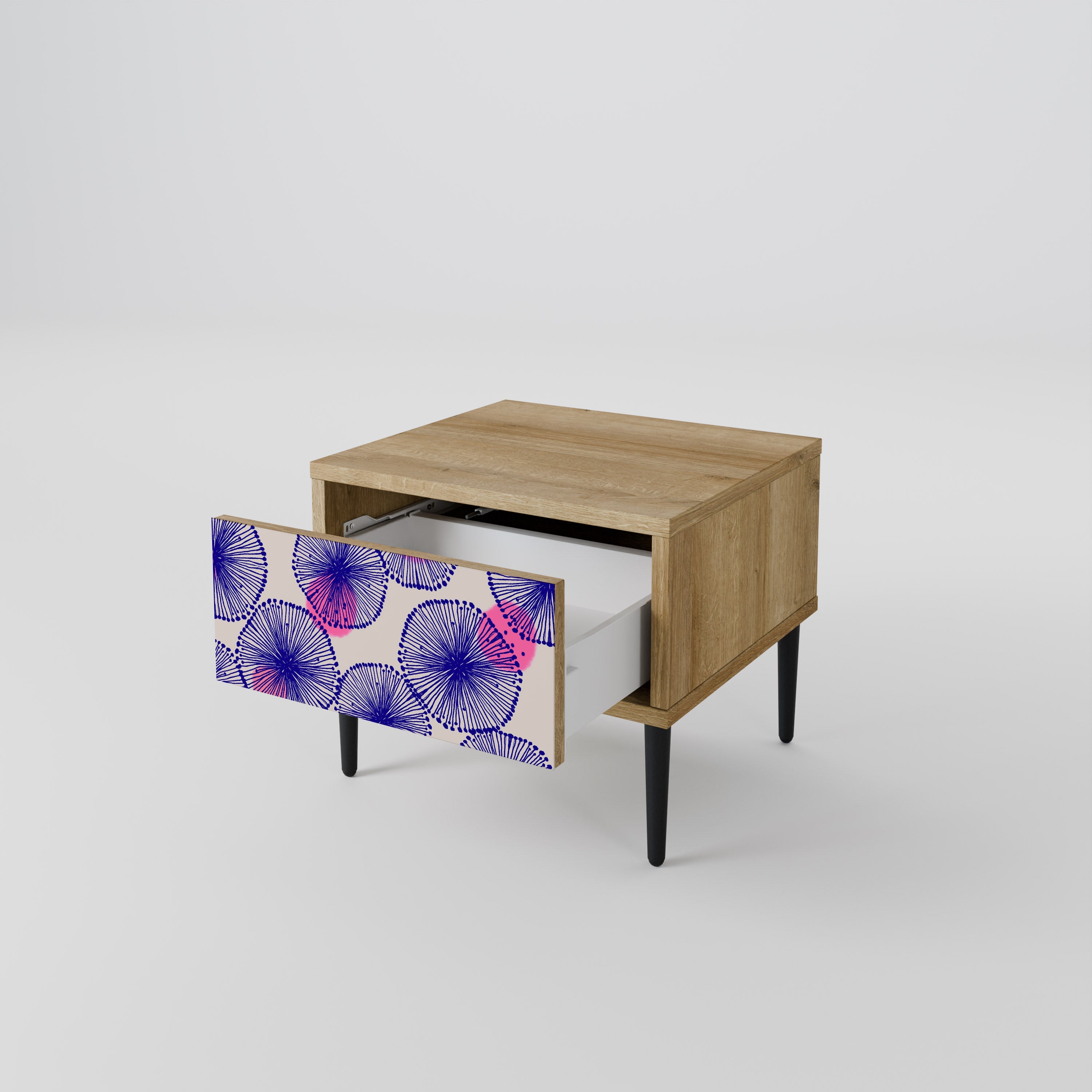 Table de chevet MAGIC NATURE effet chêne