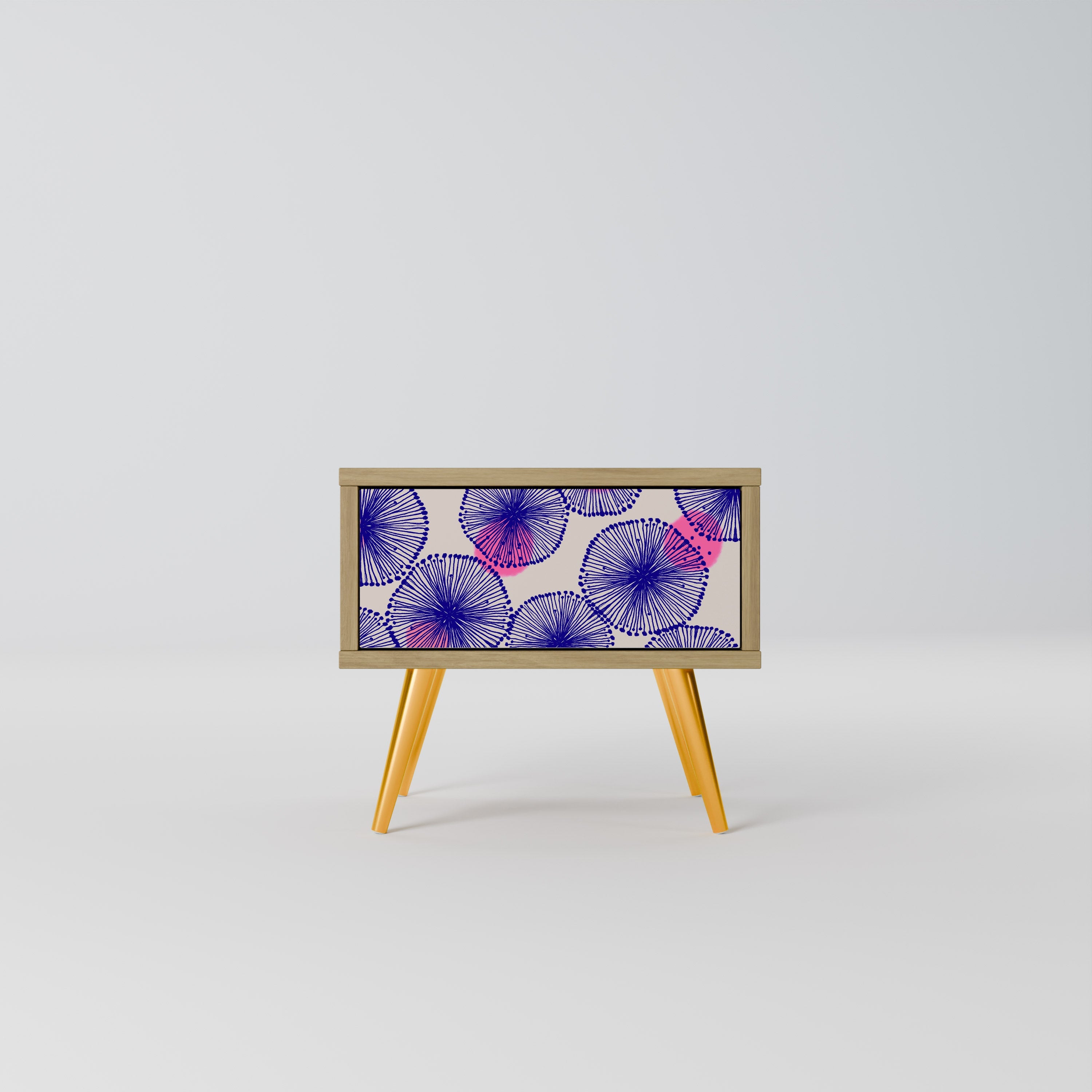 Table de chevet MAGIC NATURE effet chêne