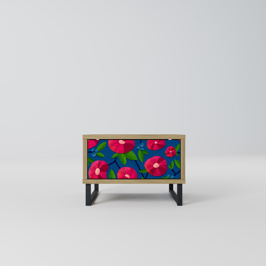 Table de chevet SPRING THOUGHTS effet chêne