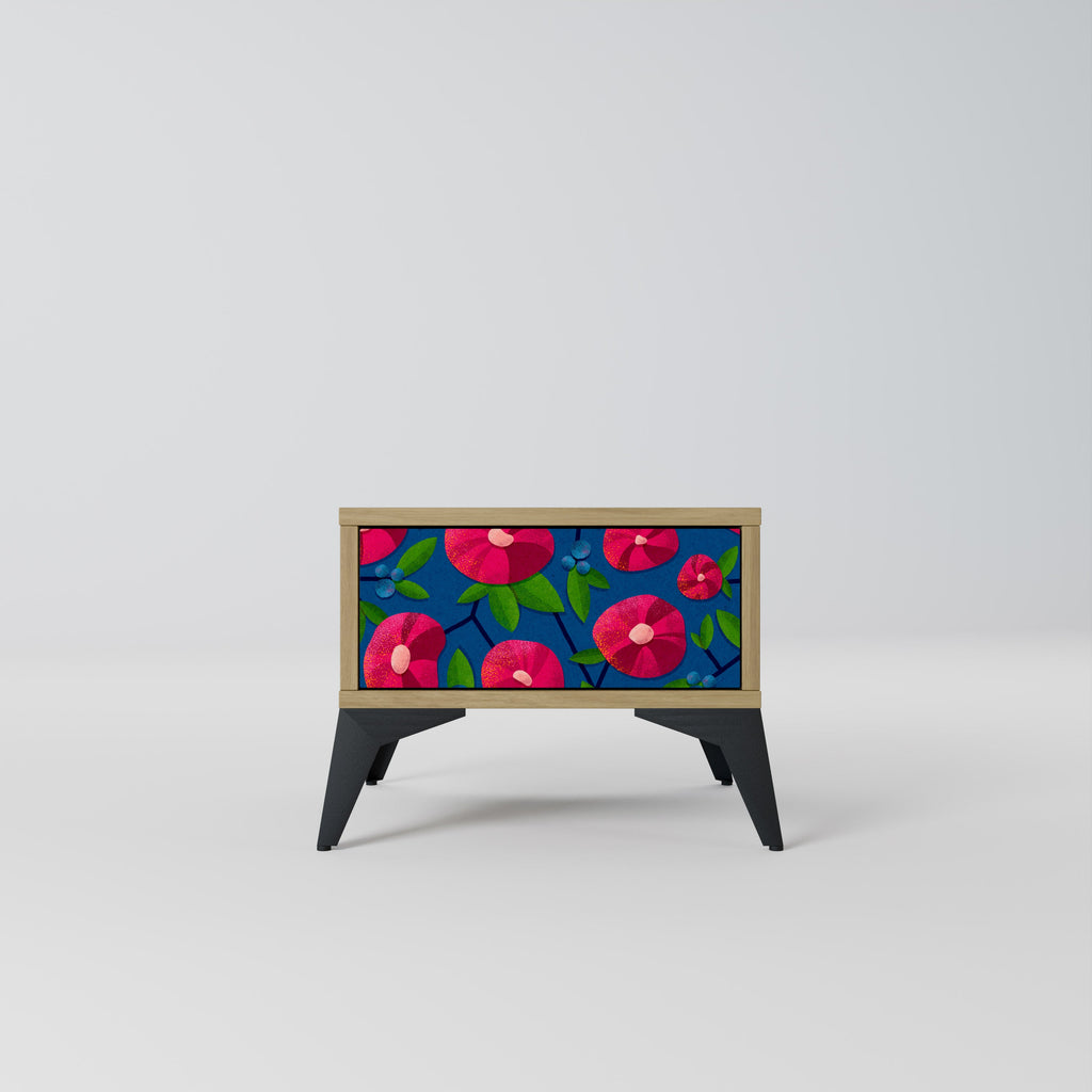 Table de chevet SPRING THOUGHTS effet chêne