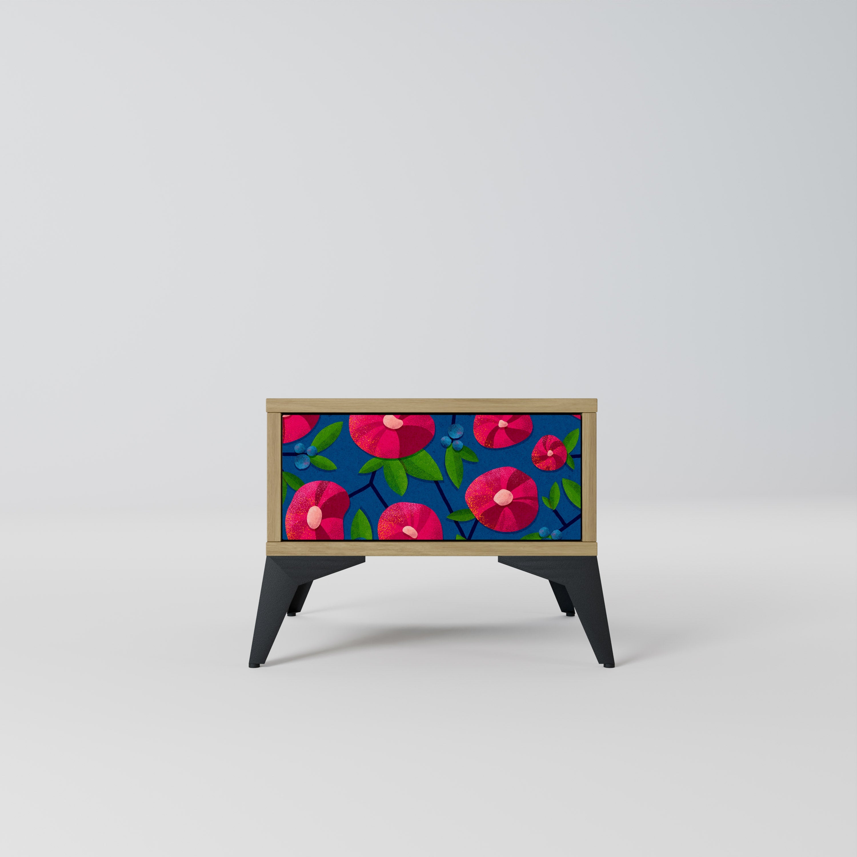 Table de chevet SPRING THOUGHTS effet chêne