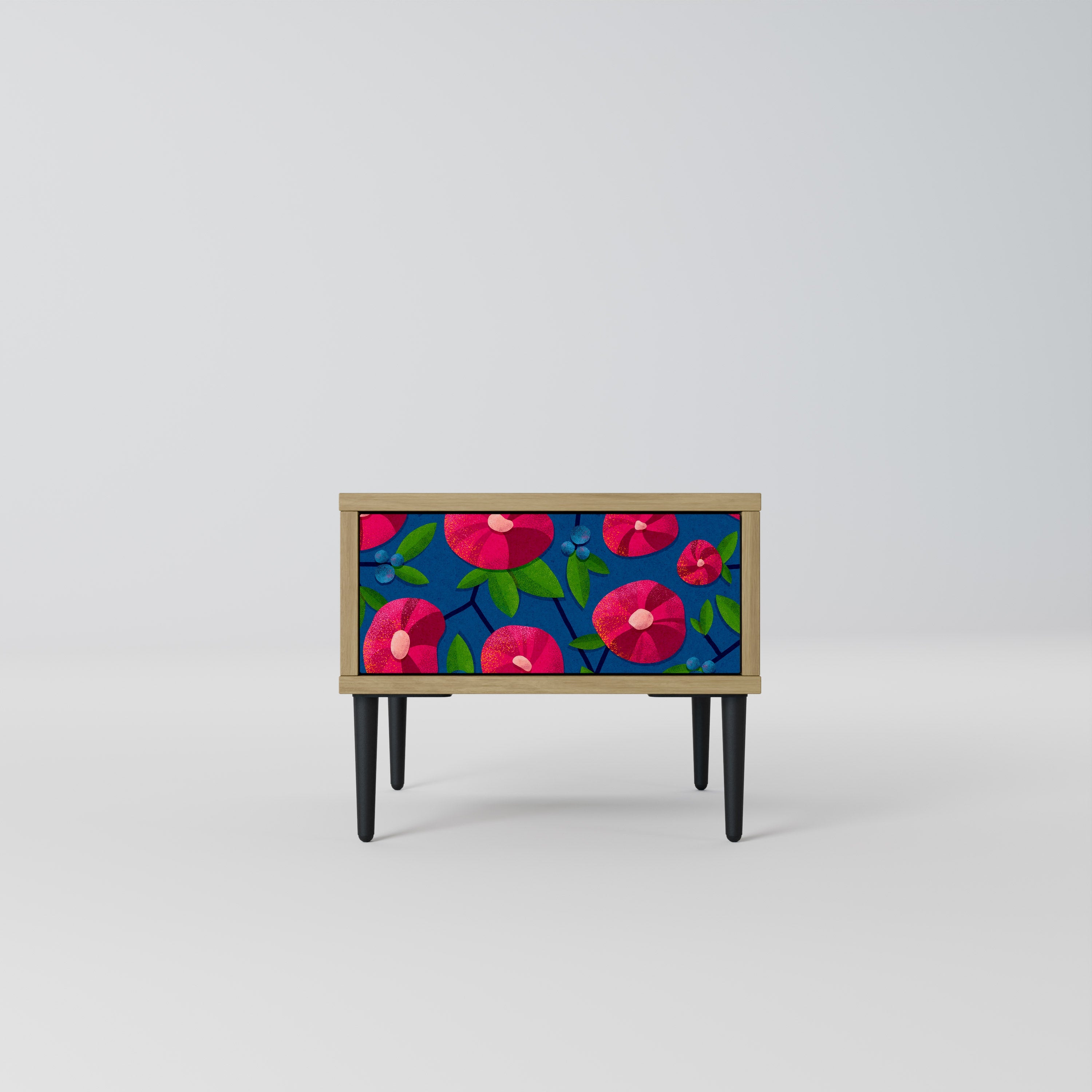 Table de chevet SPRING THOUGHTS effet chêne