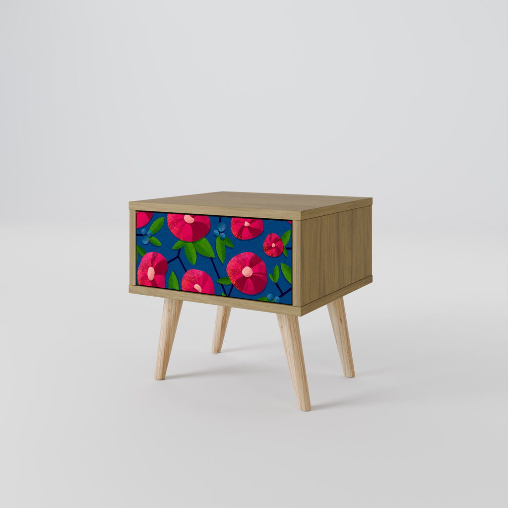 Table de chevet SPRING THOUGHTS effet chêne