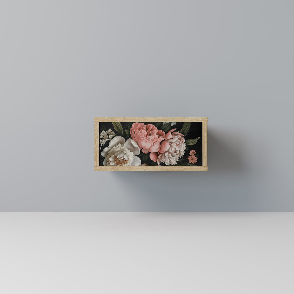 LUSH ELEGANCE Nightstand in Oak Effect