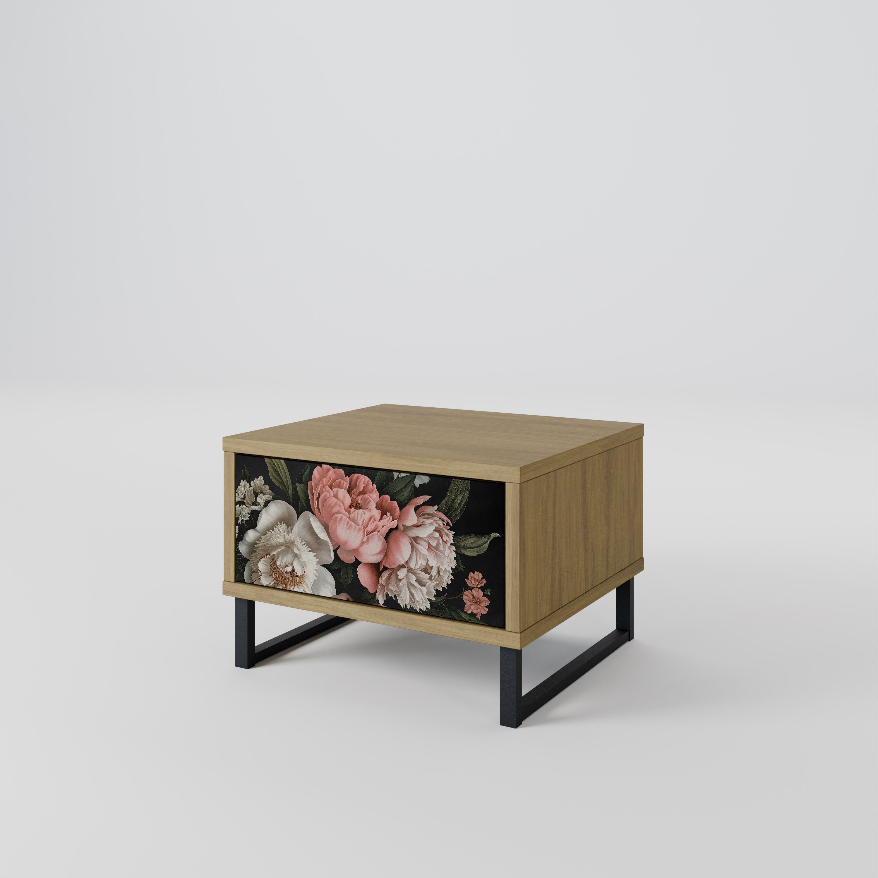 Table de chevet LUSH ELEGANCE effet chêne