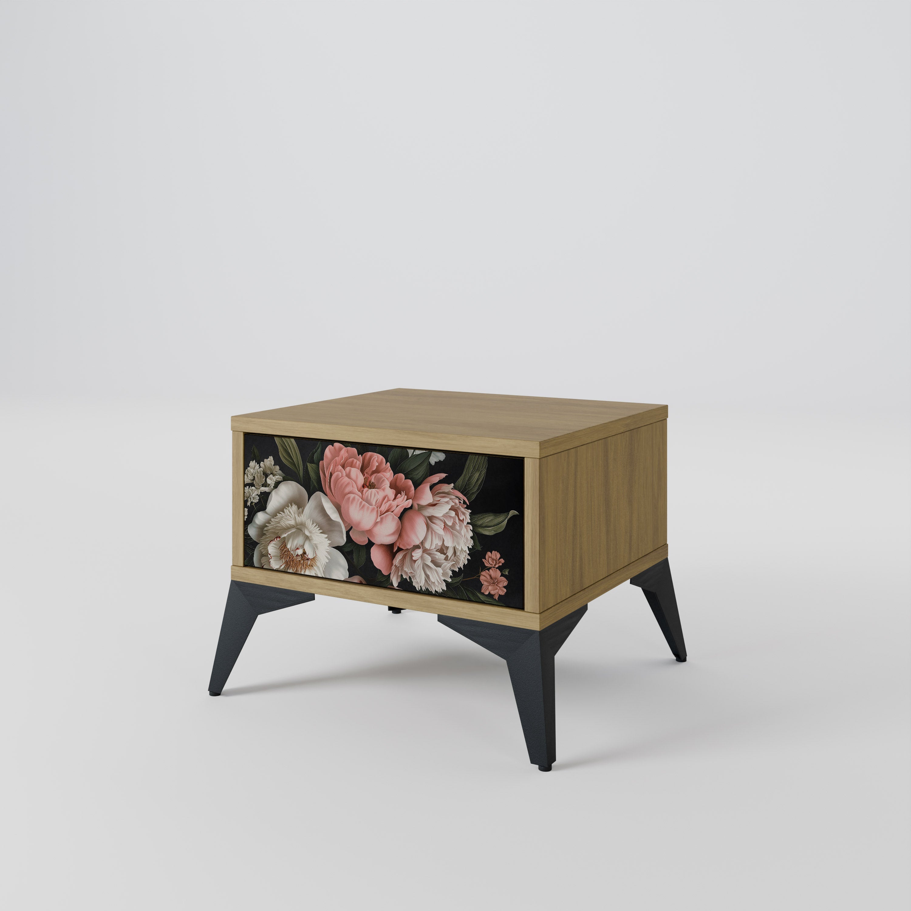 Table de chevet LUSH ELEGANCE effet chêne