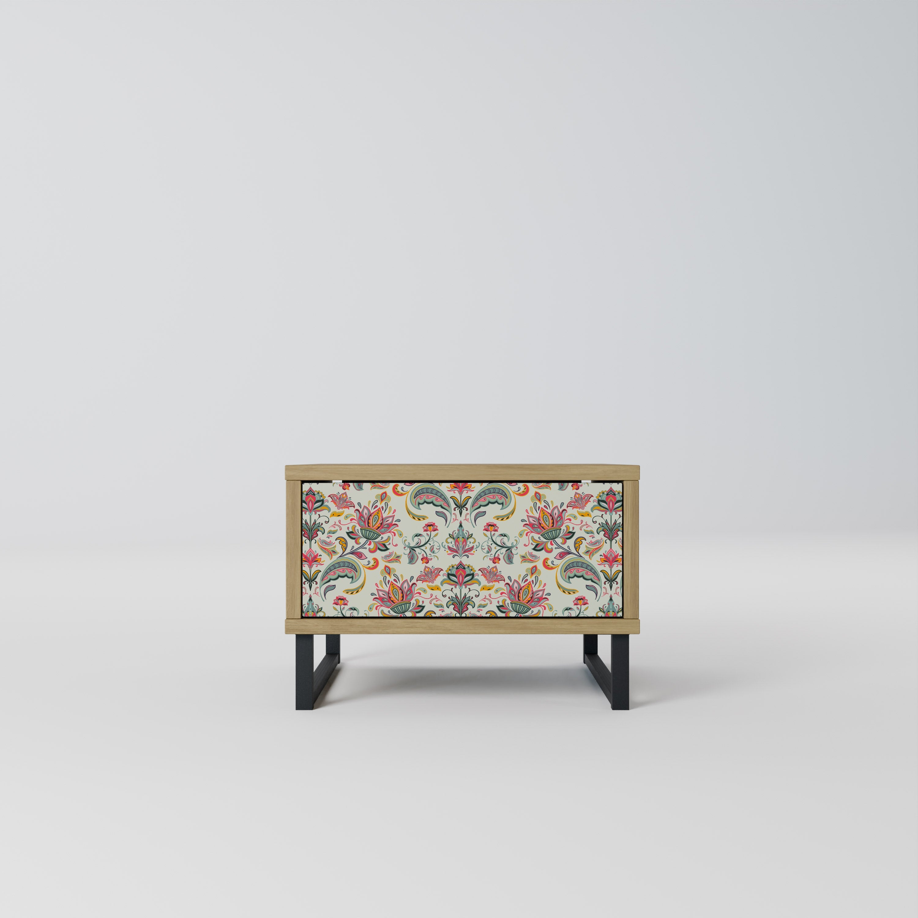 Table de chevet ORGANIC FOLKLORE effet chêne