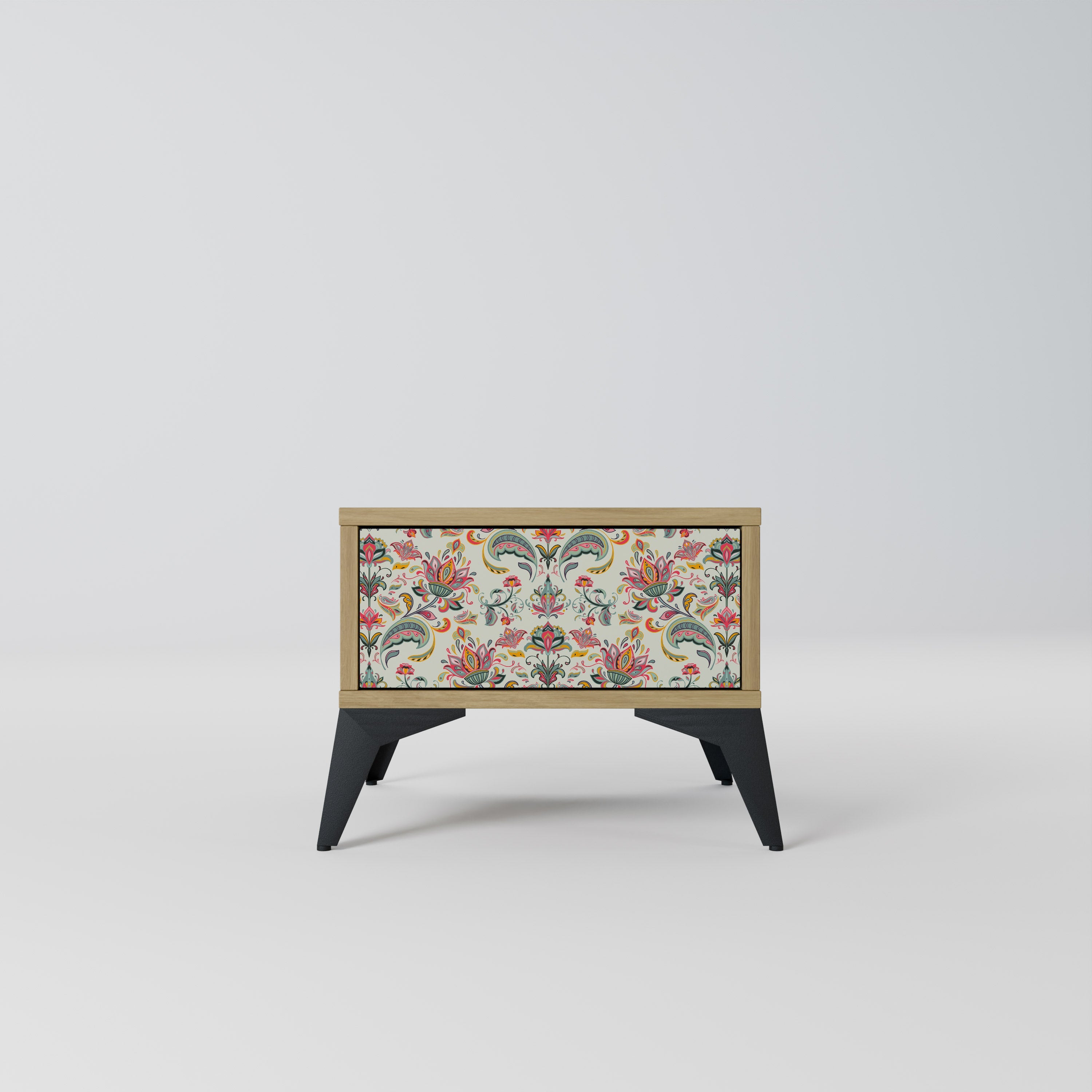 Table de chevet ORGANIC FOLKLORE effet chêne