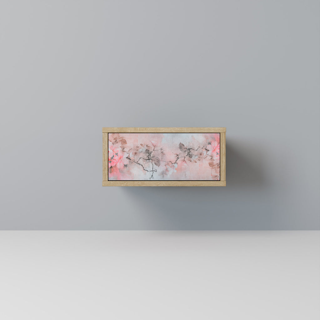 Table de chevet CHERRY BLOSSOM effet chêne