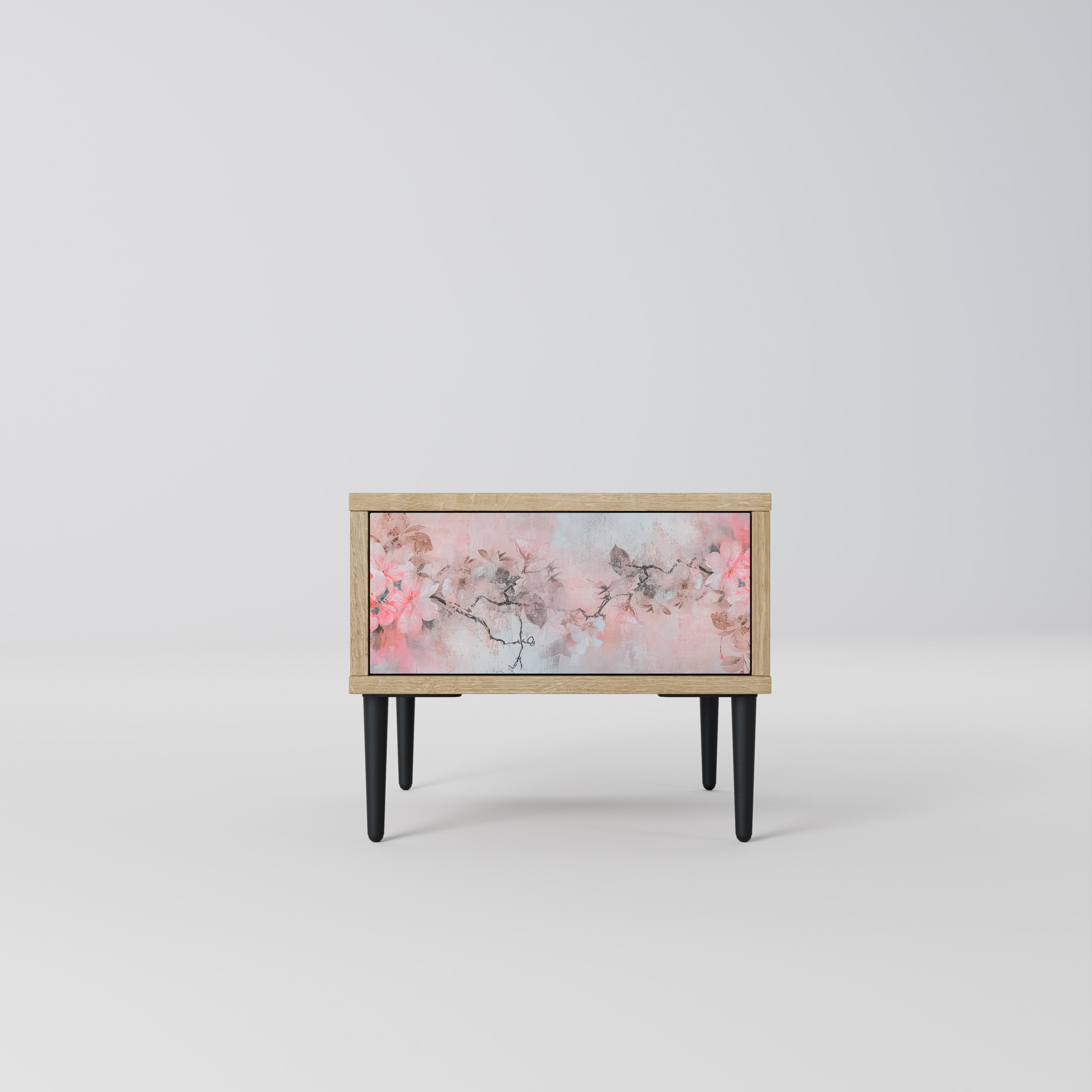 Table de chevet CHERRY BLOSSOM effet chêne