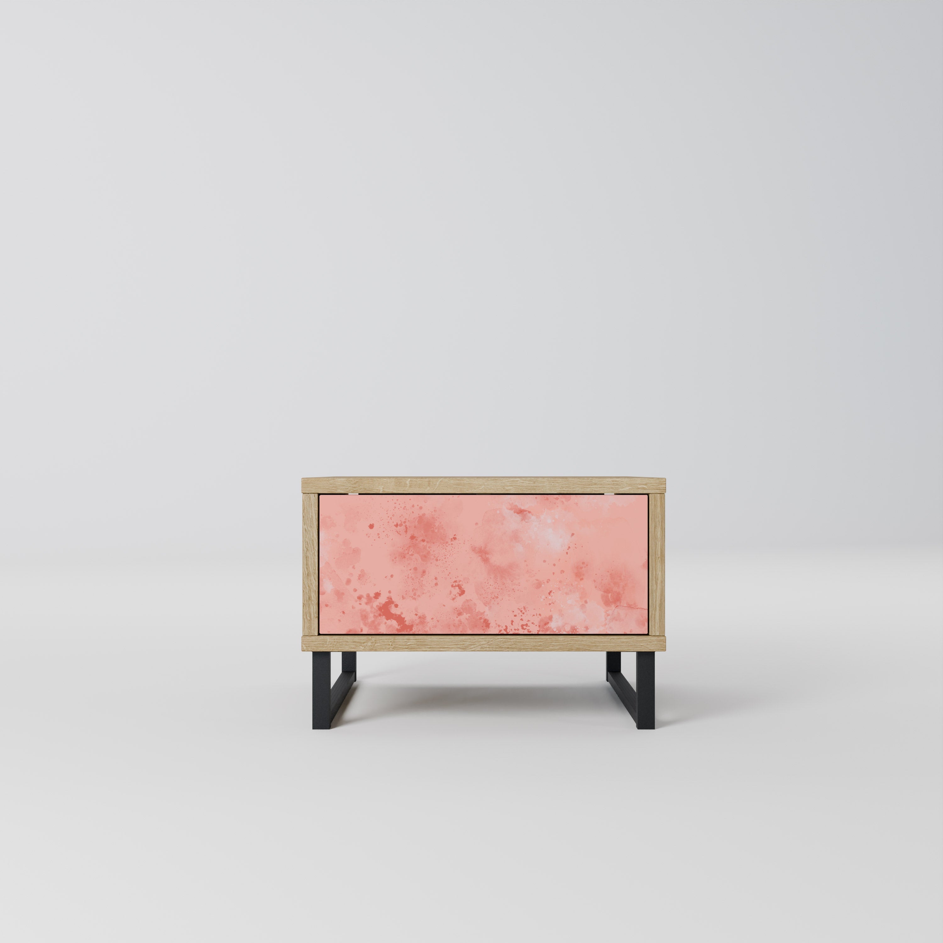 Table de chevet CRANE DANCE effet chêne