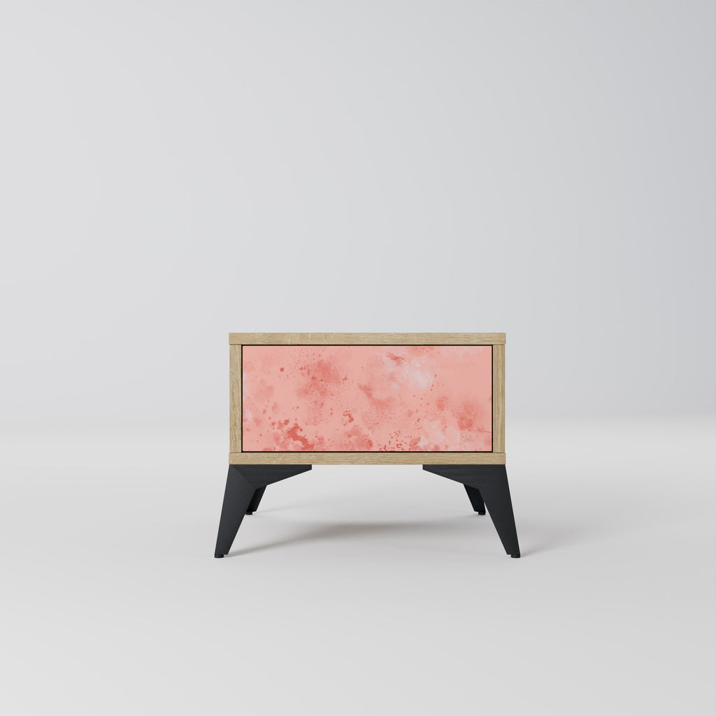 Table de chevet CRANE DANCE effet chêne