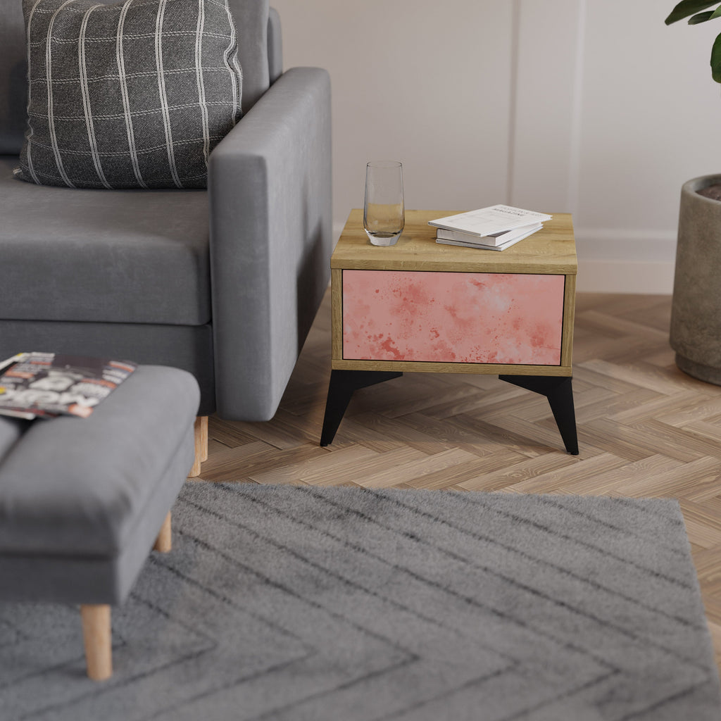 Table de chevet CRANE DANCE effet chêne