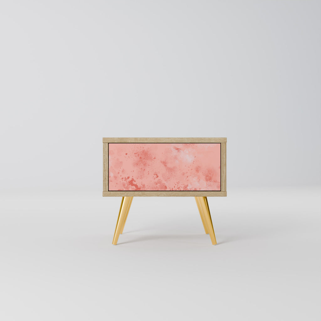 Table de chevet CRANE DANCE effet chêne