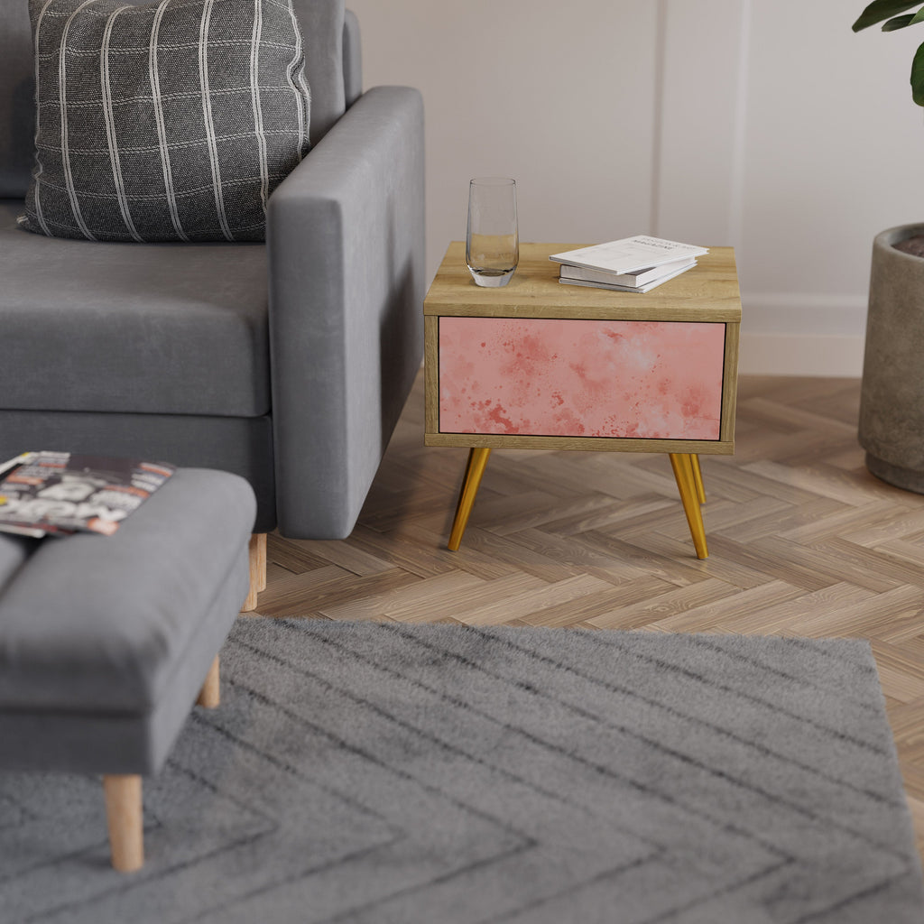 Table de chevet CRANE DANCE effet chêne