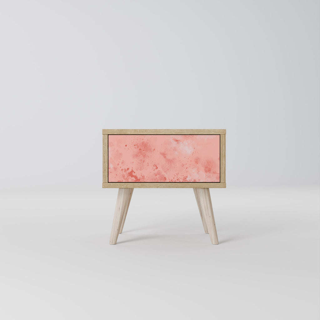 Table de chevet CRANE DANCE effet chêne