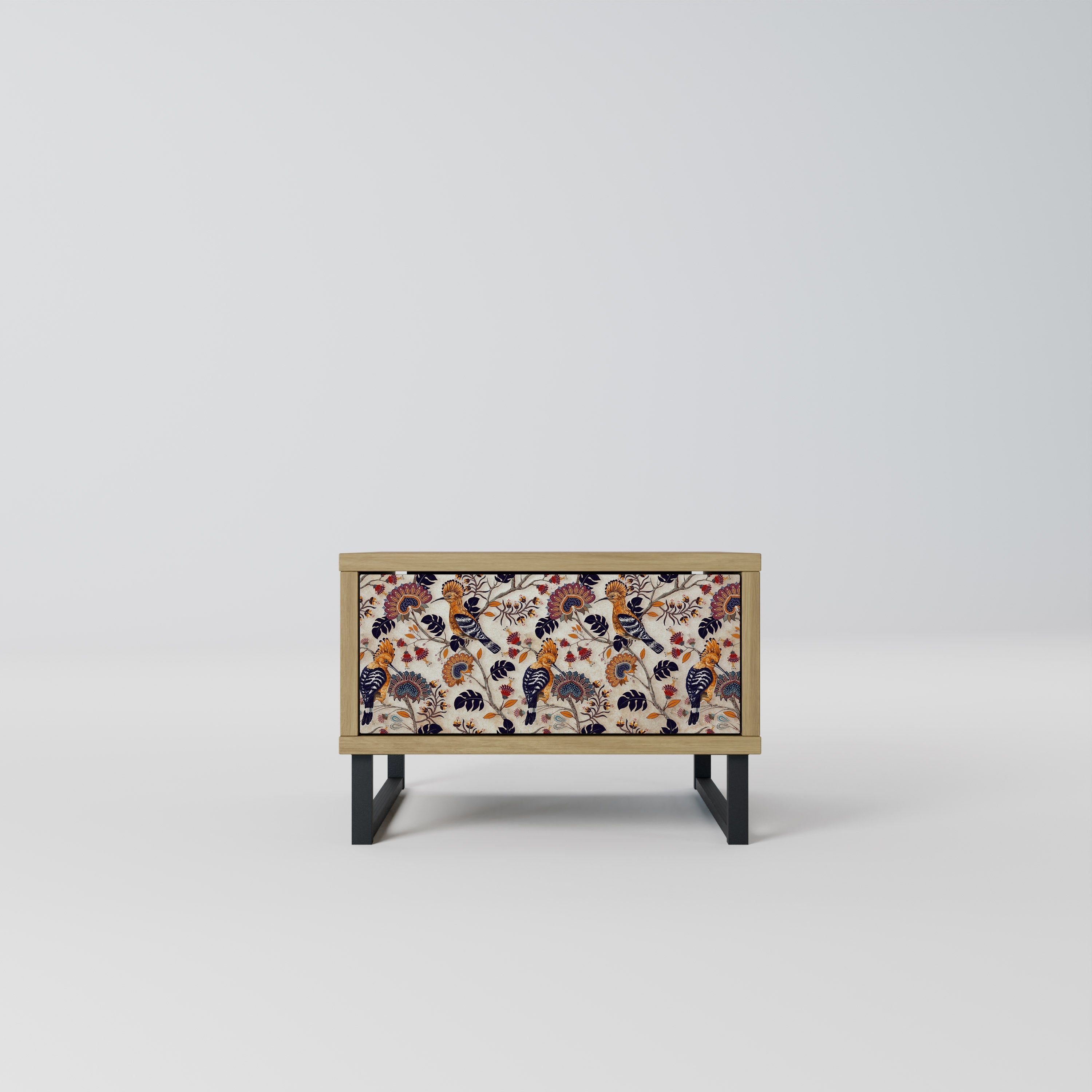 Table de chevet EMINENT HOOPOE effet chêne