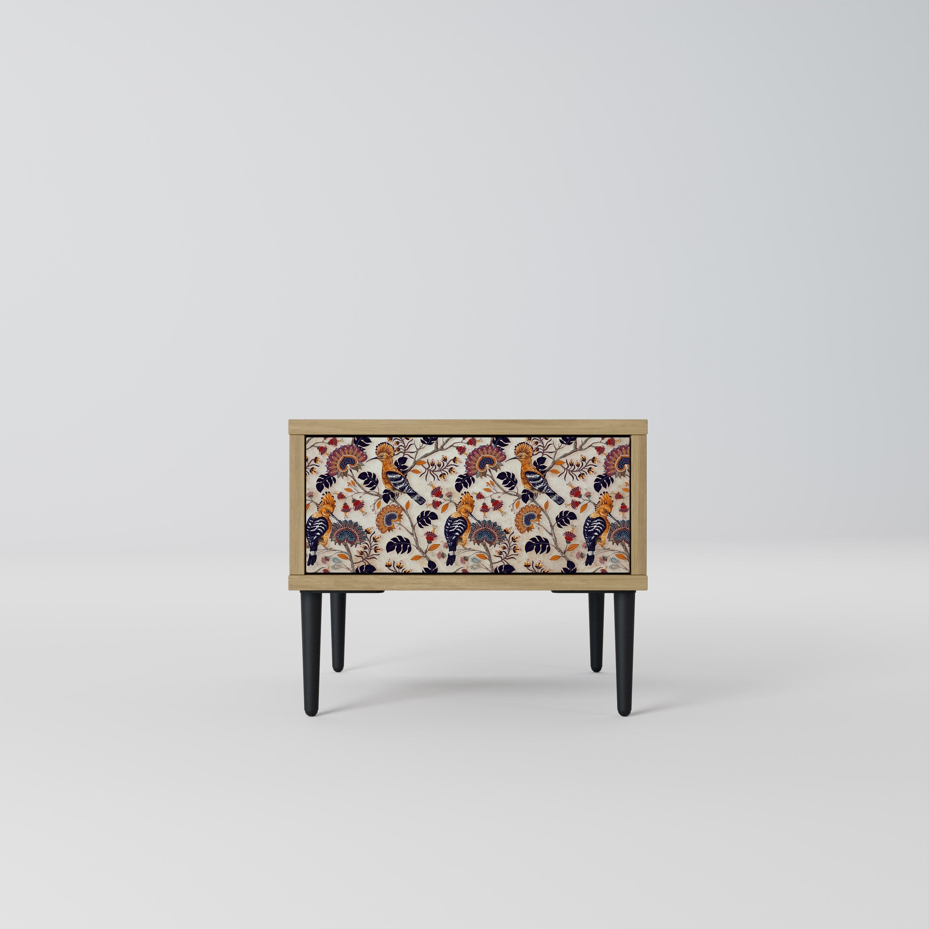 Table de chevet EMINENT HOOPOE effet chêne