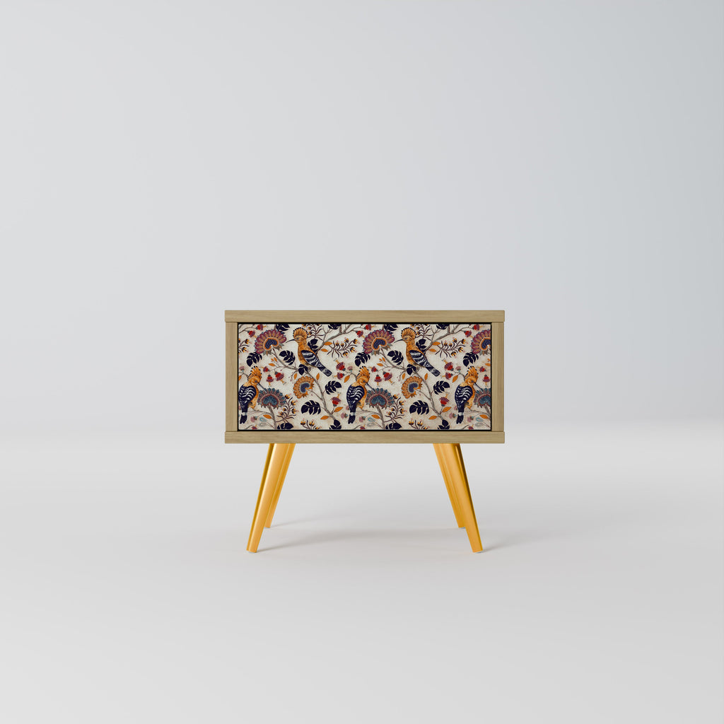 Table de chevet EMINENT HOOPOE effet chêne