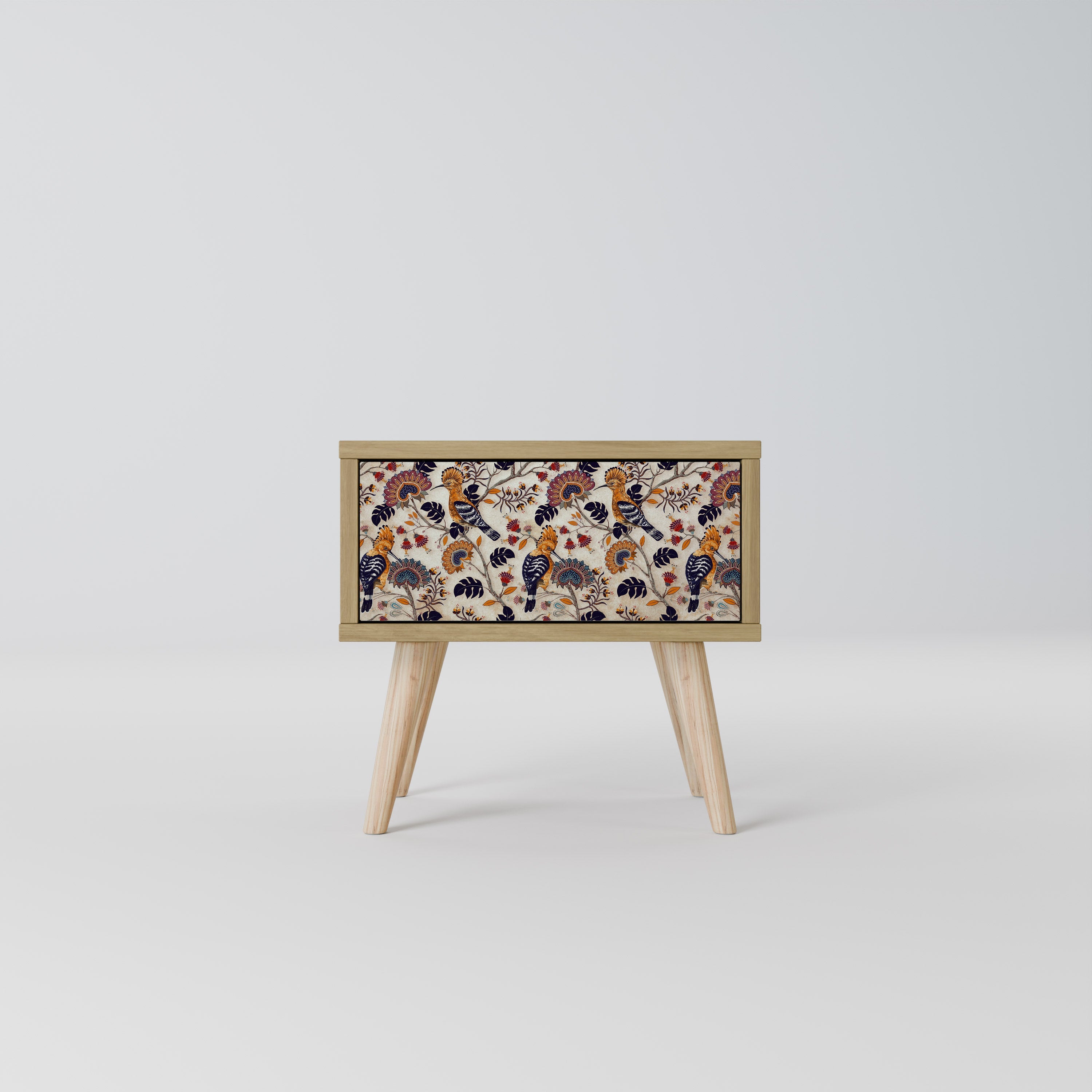 Table de chevet EMINENT HOOPOE effet chêne