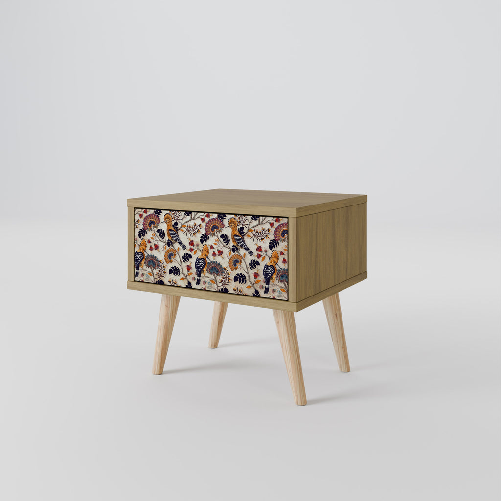 Table de chevet EMINENT HOOPOE effet chêne