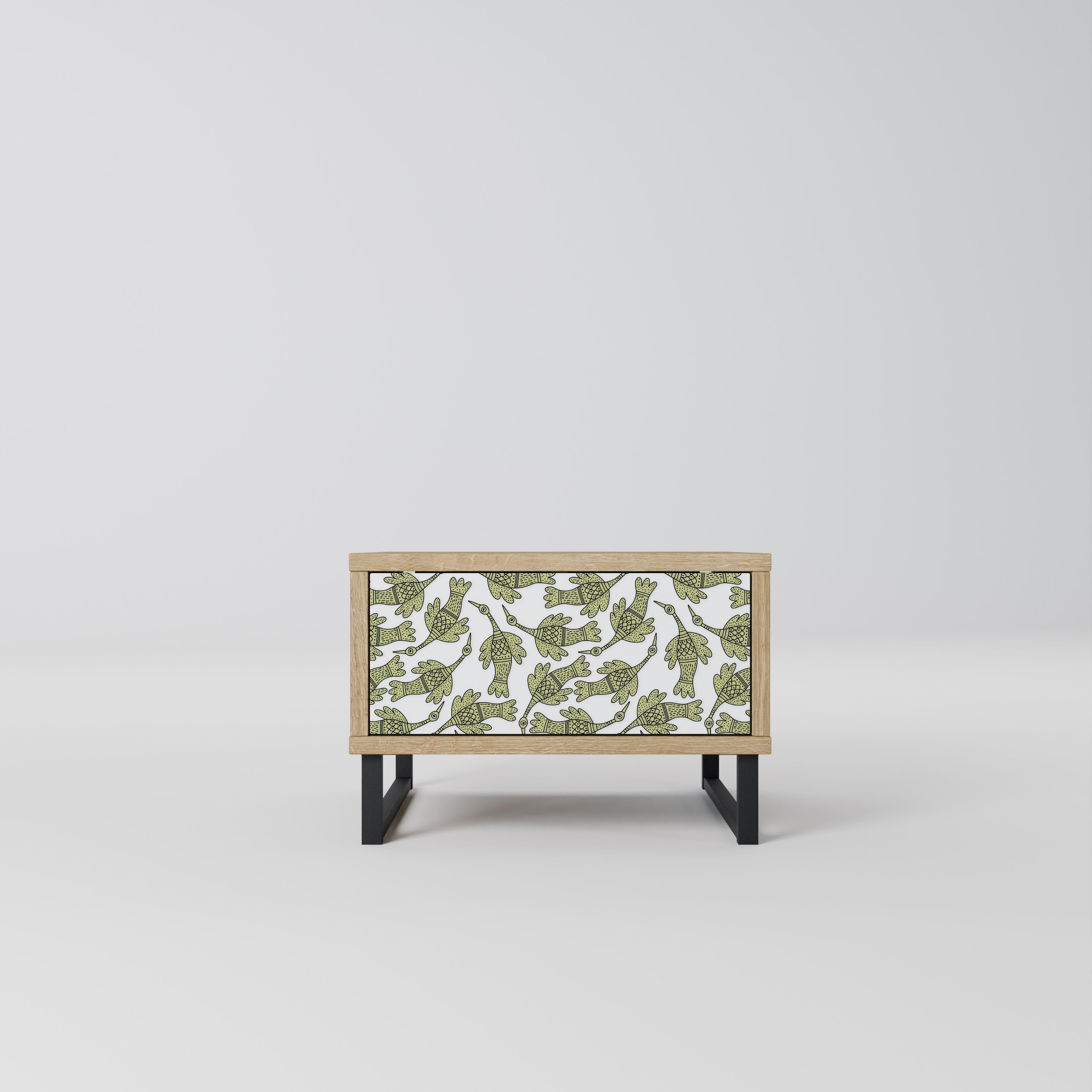 Table de chevet SEEDLING SONGBIRD effet chêne