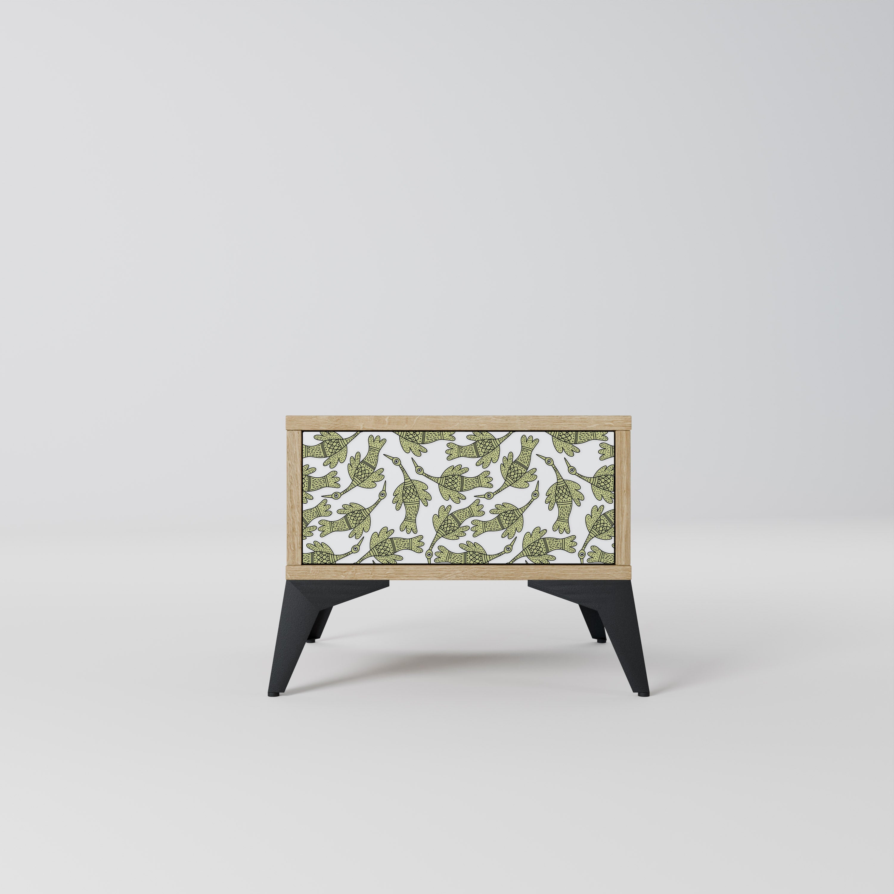 Table de chevet SEEDLING SONGBIRD effet chêne