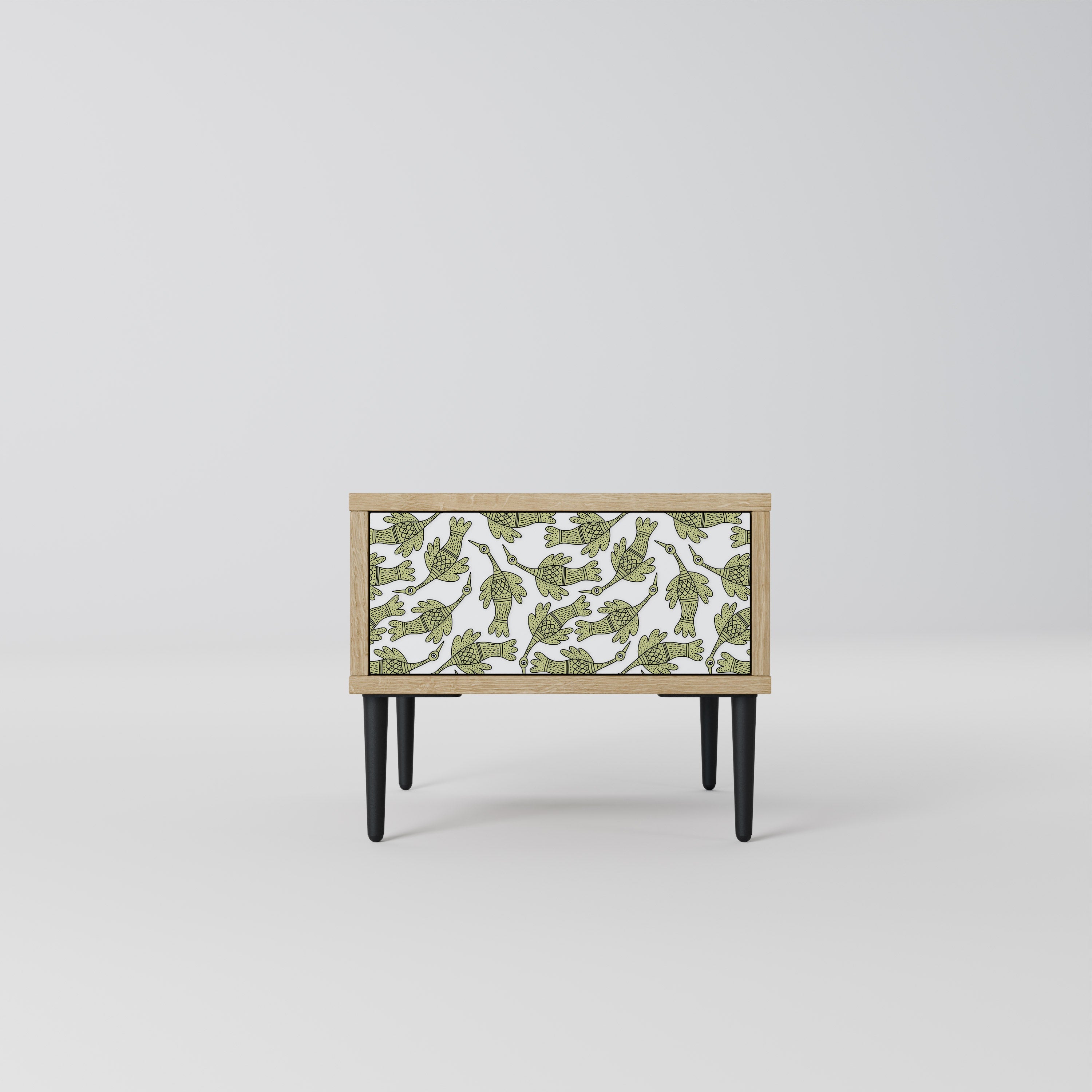 Table de chevet SEEDLING SONGBIRD effet chêne